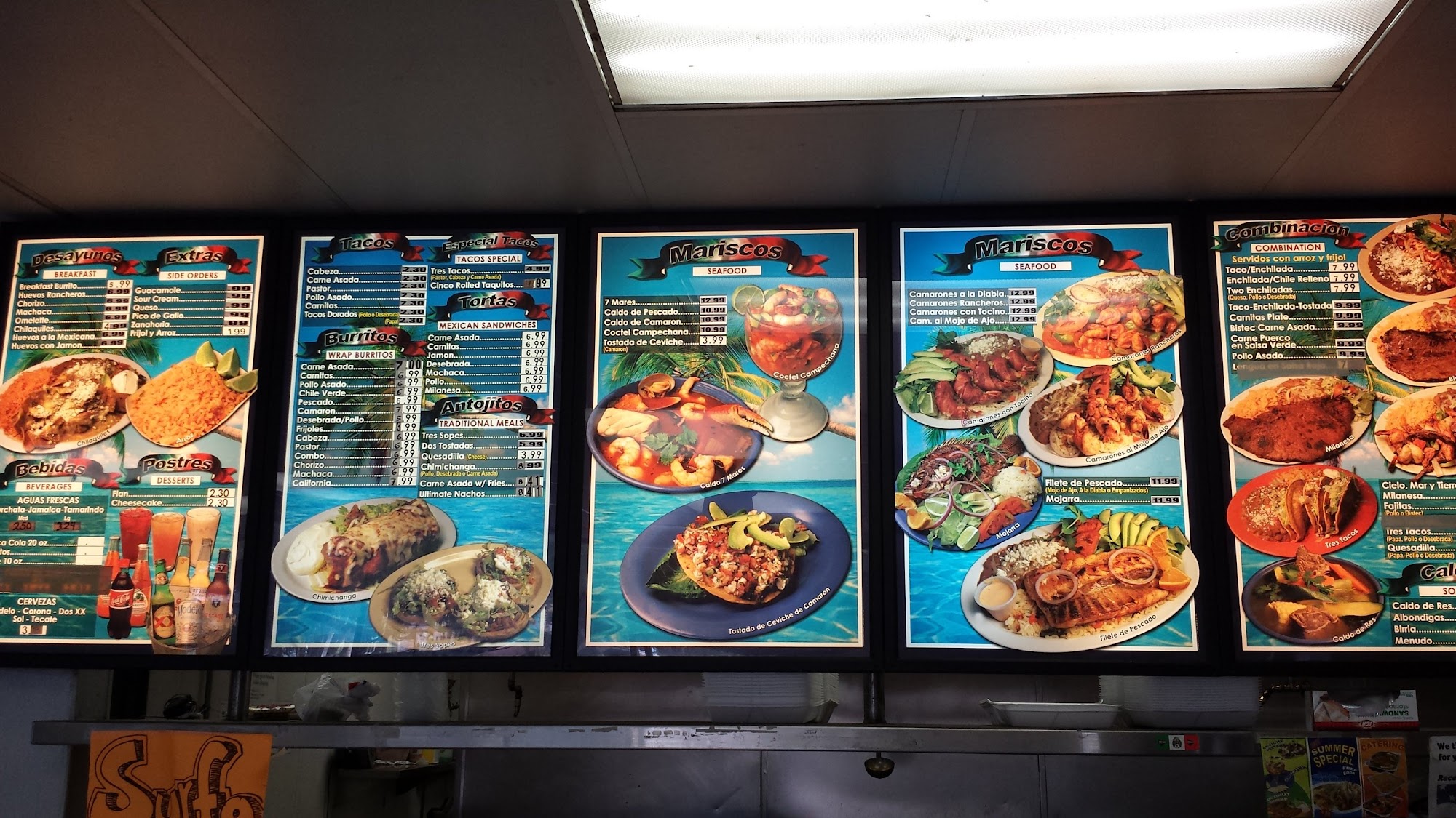 El Taco Rico Menu