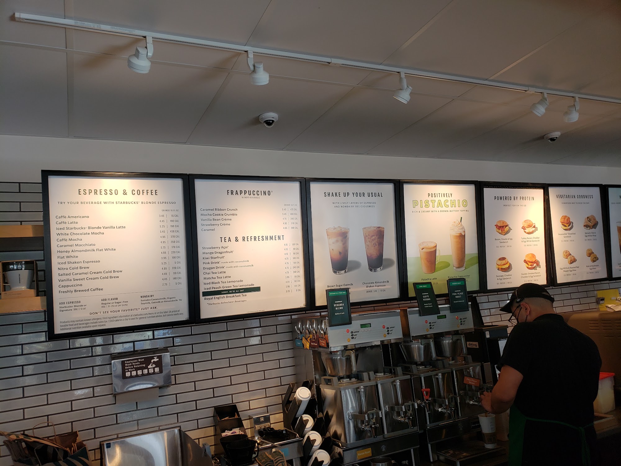 Starbucks Menu
