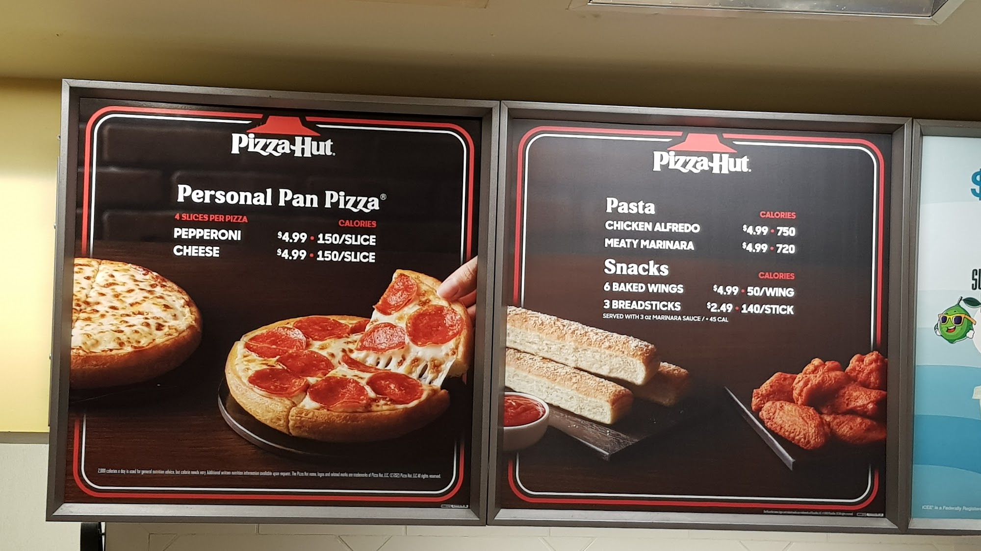 Pizza Hut Express Menu