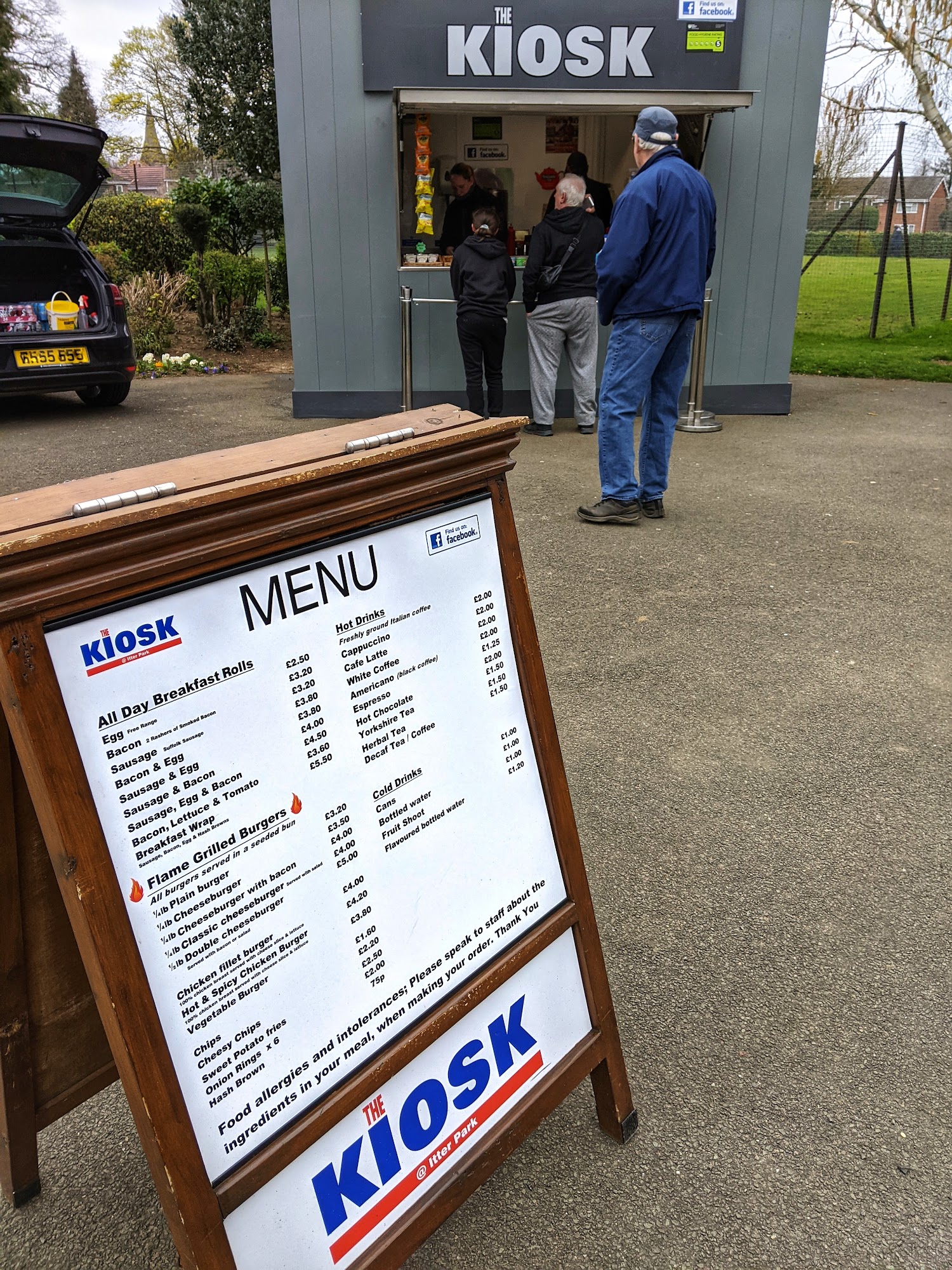 The Kiosk Menu