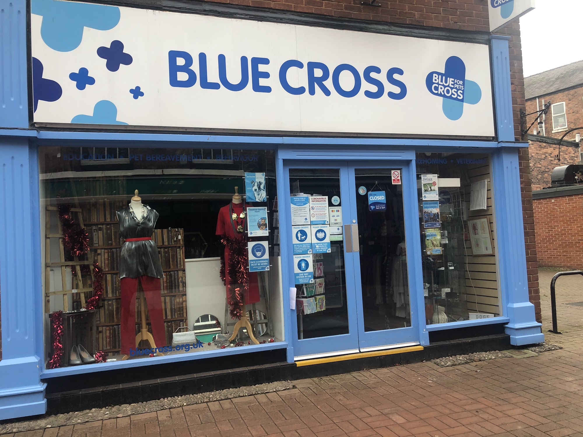 Blue Cross charity shop, Nantwich