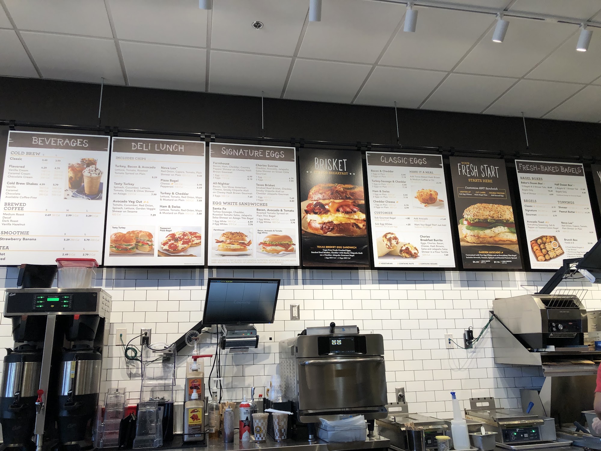 Einstein Bros. Bagels Menu