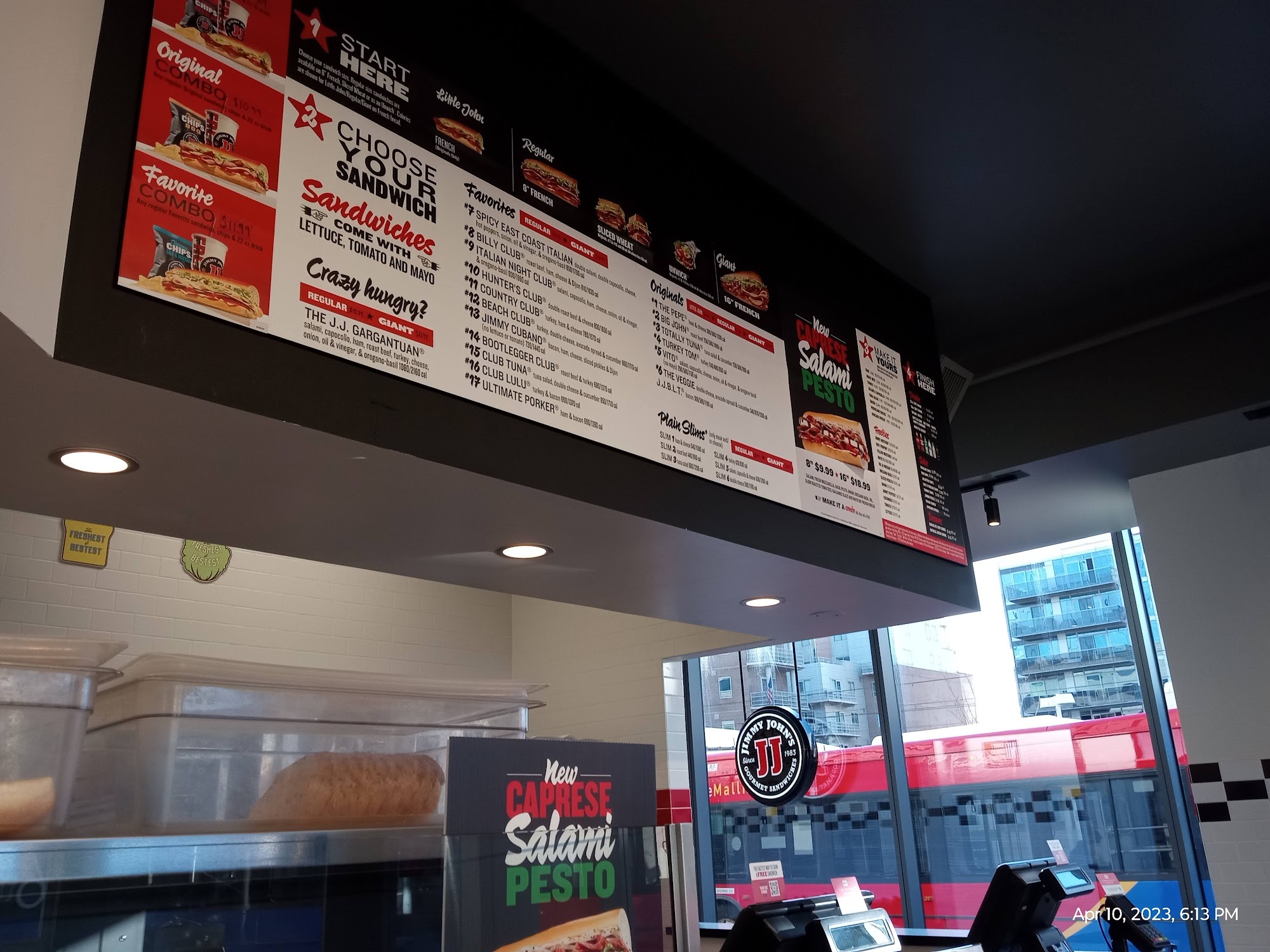 Jimmy John's Menu