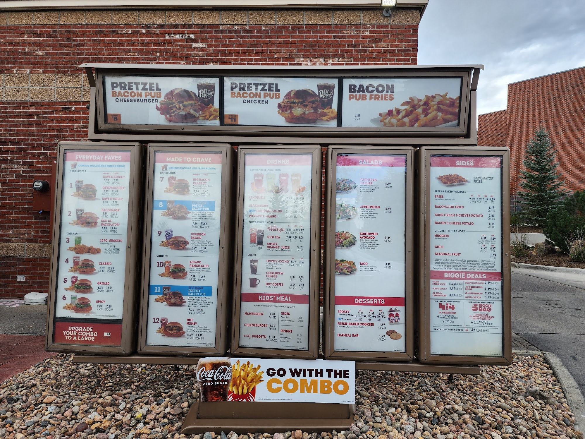Wendy's Menu
