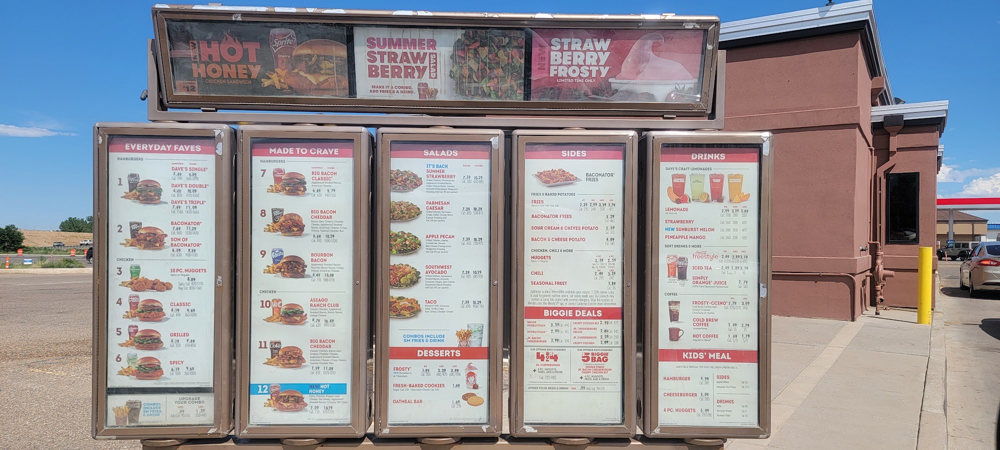 Wendy's Menu