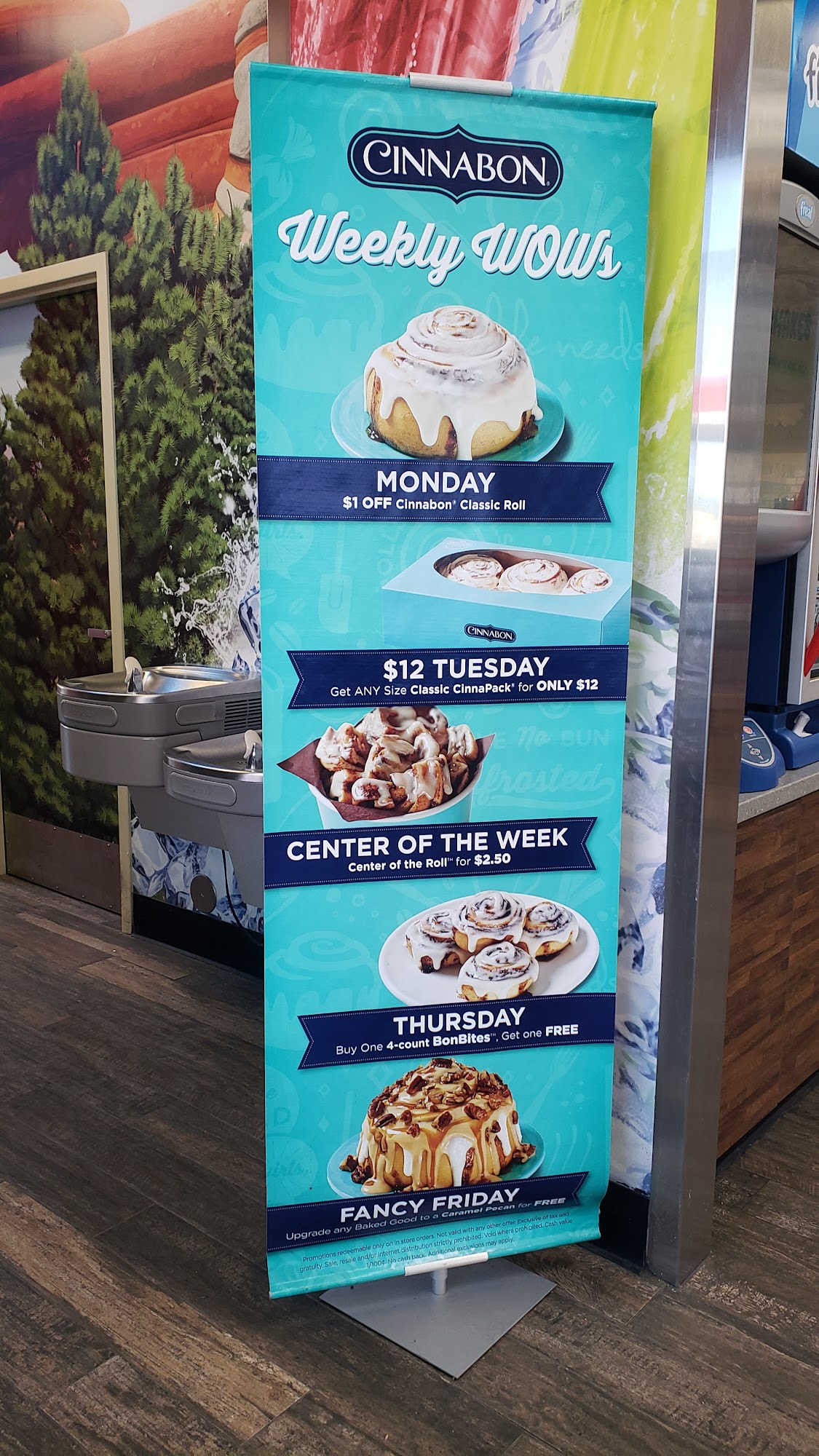 Cinnabon Menu