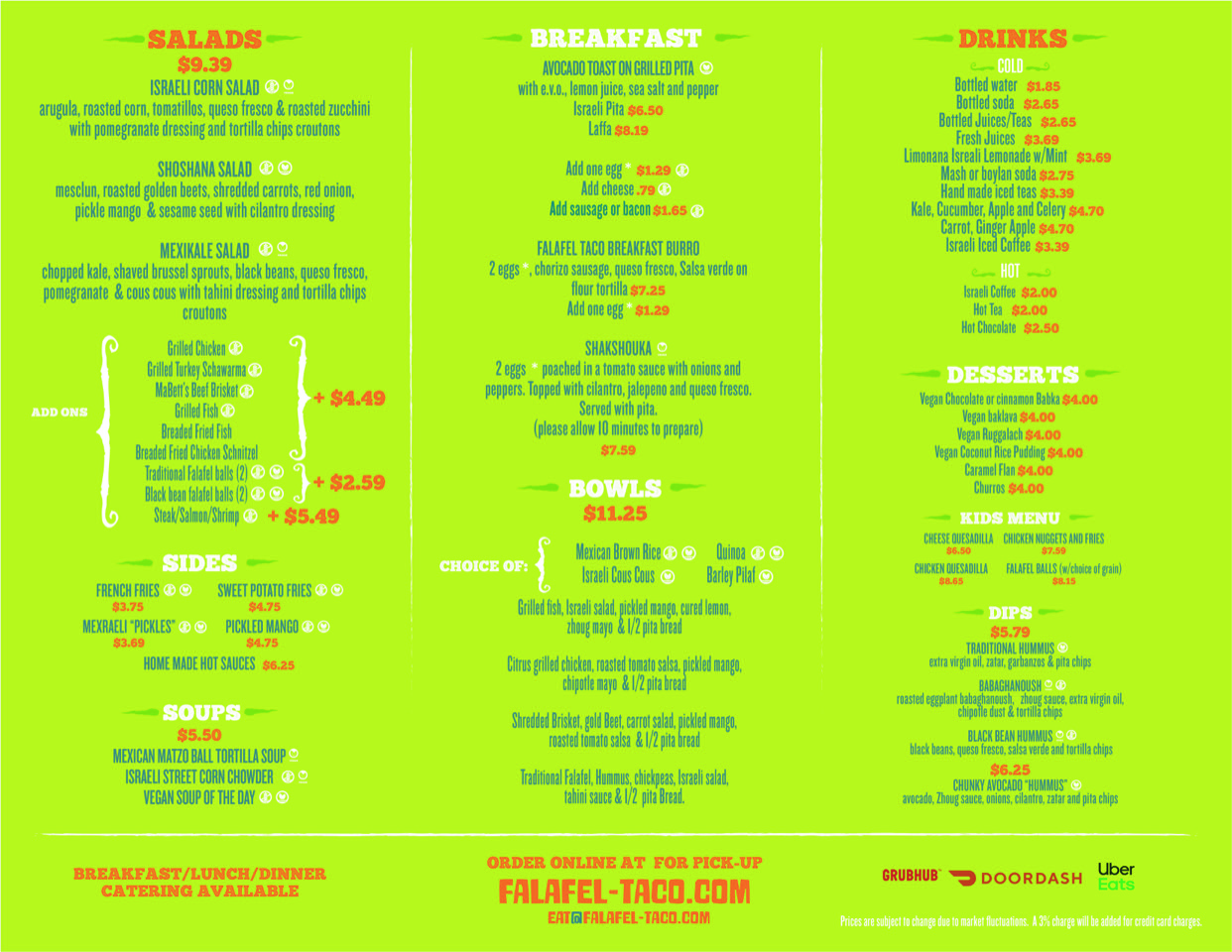 falafel taco greenwich, Greenwich Menu, Reviews (50), Photos (46