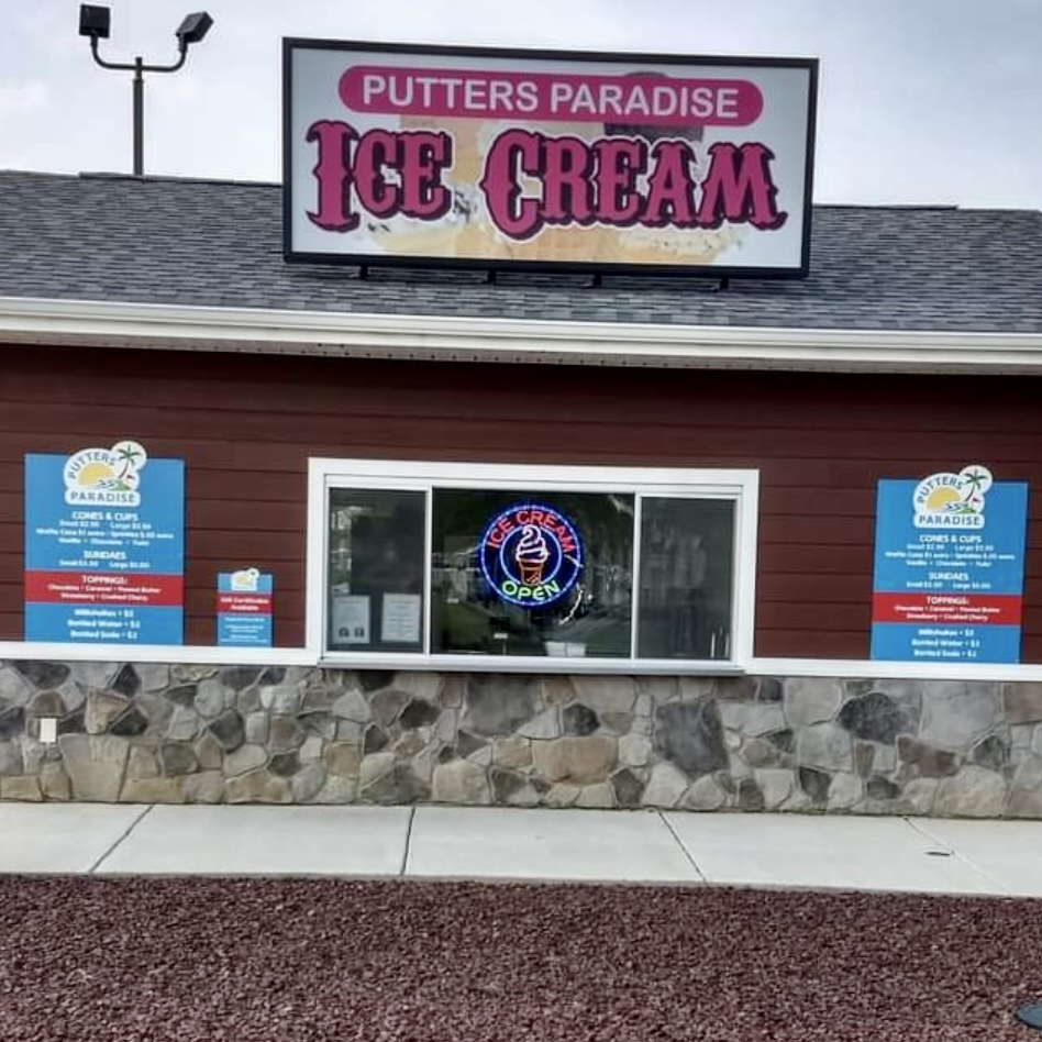 Putters Paradise Ice Cream