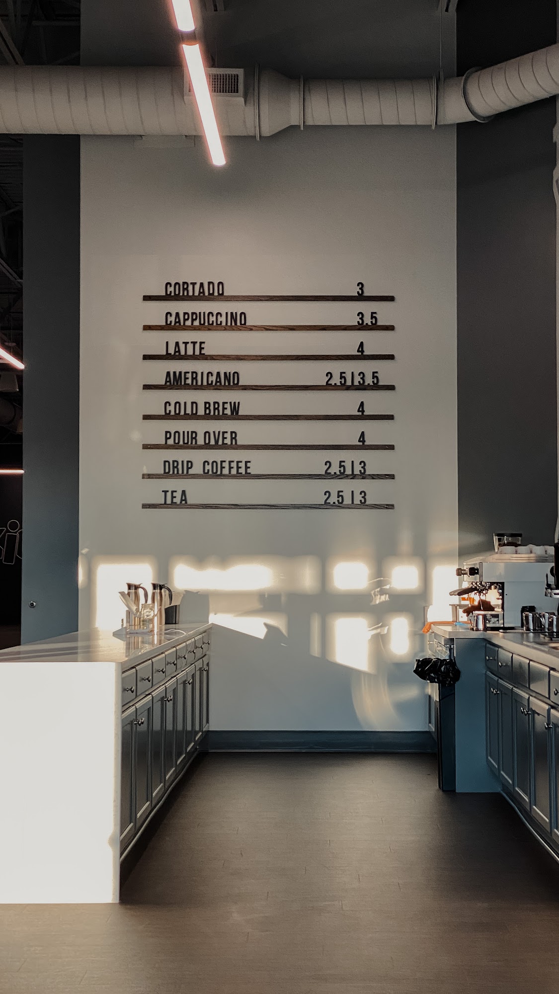 Legacy Coffee Menu