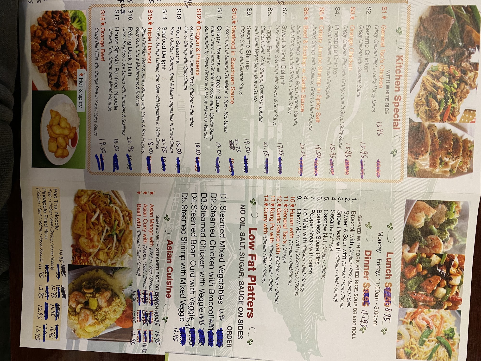 Fancy Sushi Menu