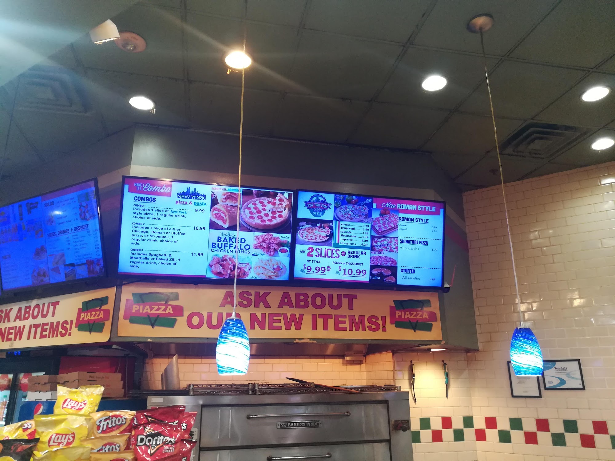 Sbarro Menu