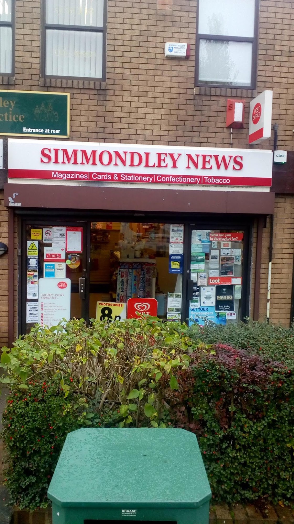 Simmondley Post Office