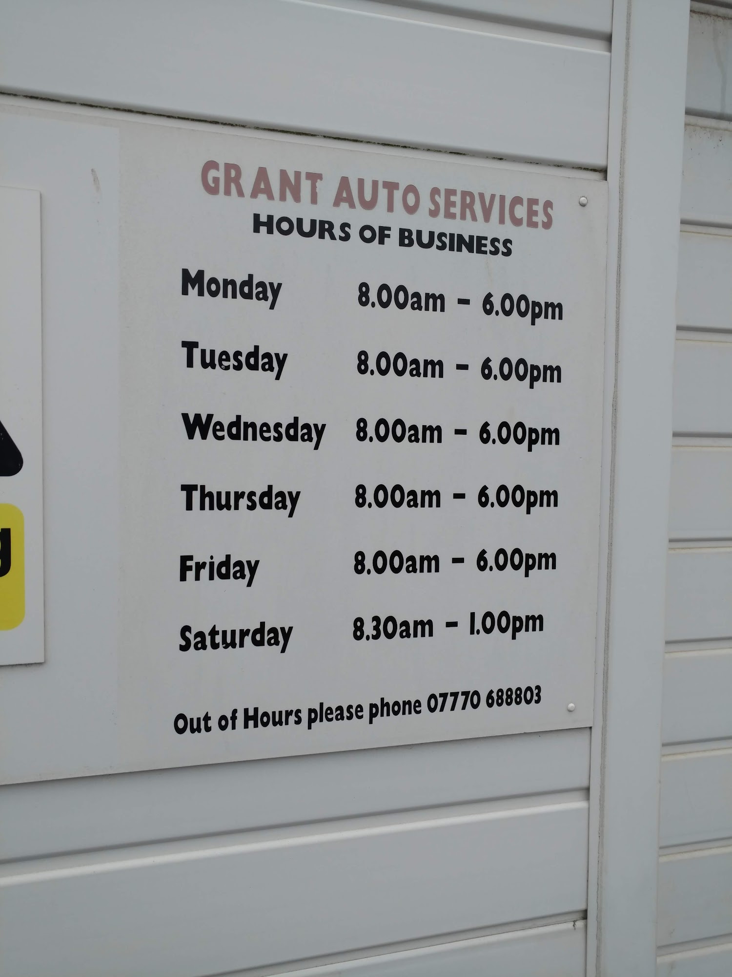 Grant Autoservices