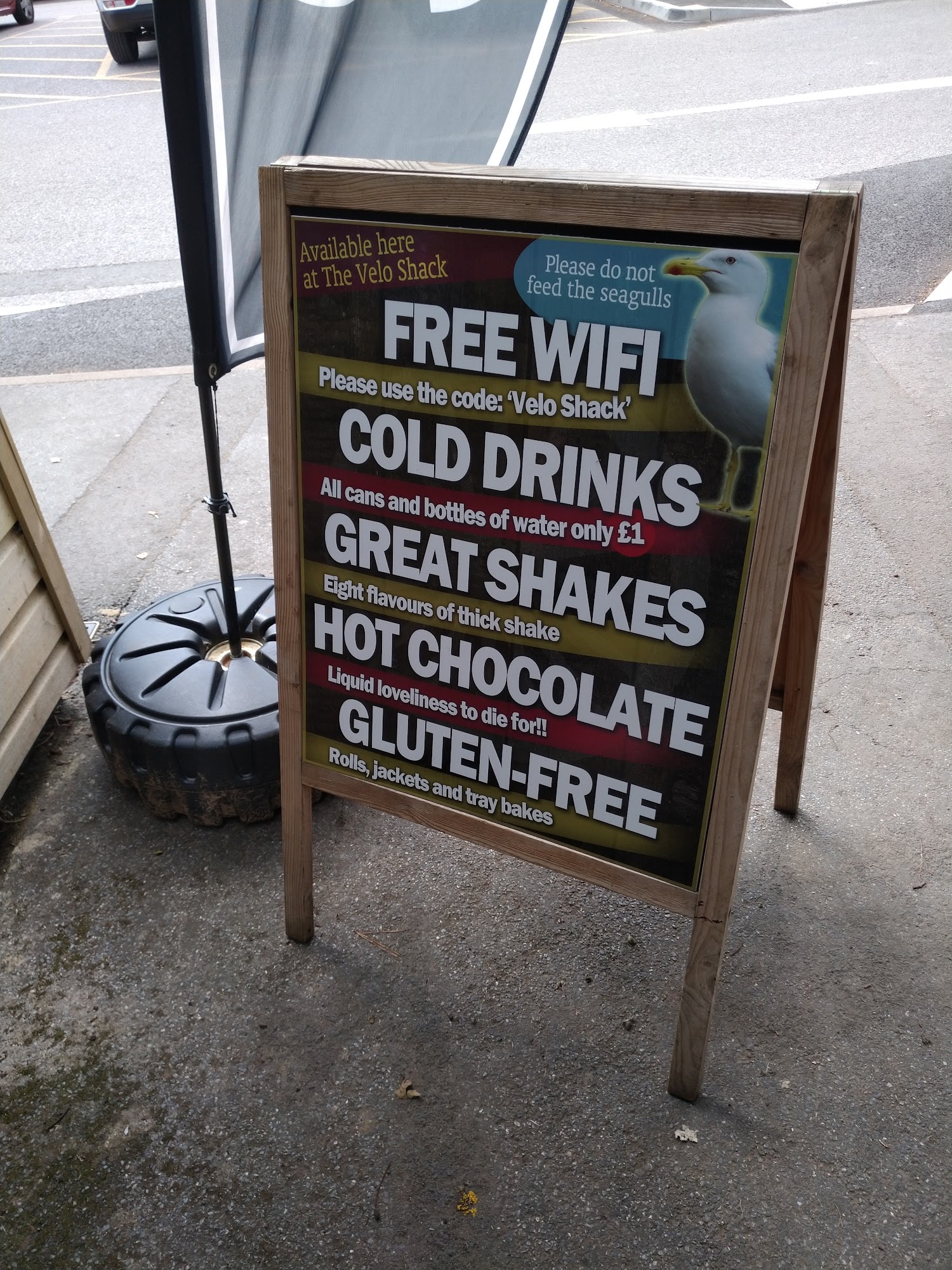 Cafe Velo Shack Menu