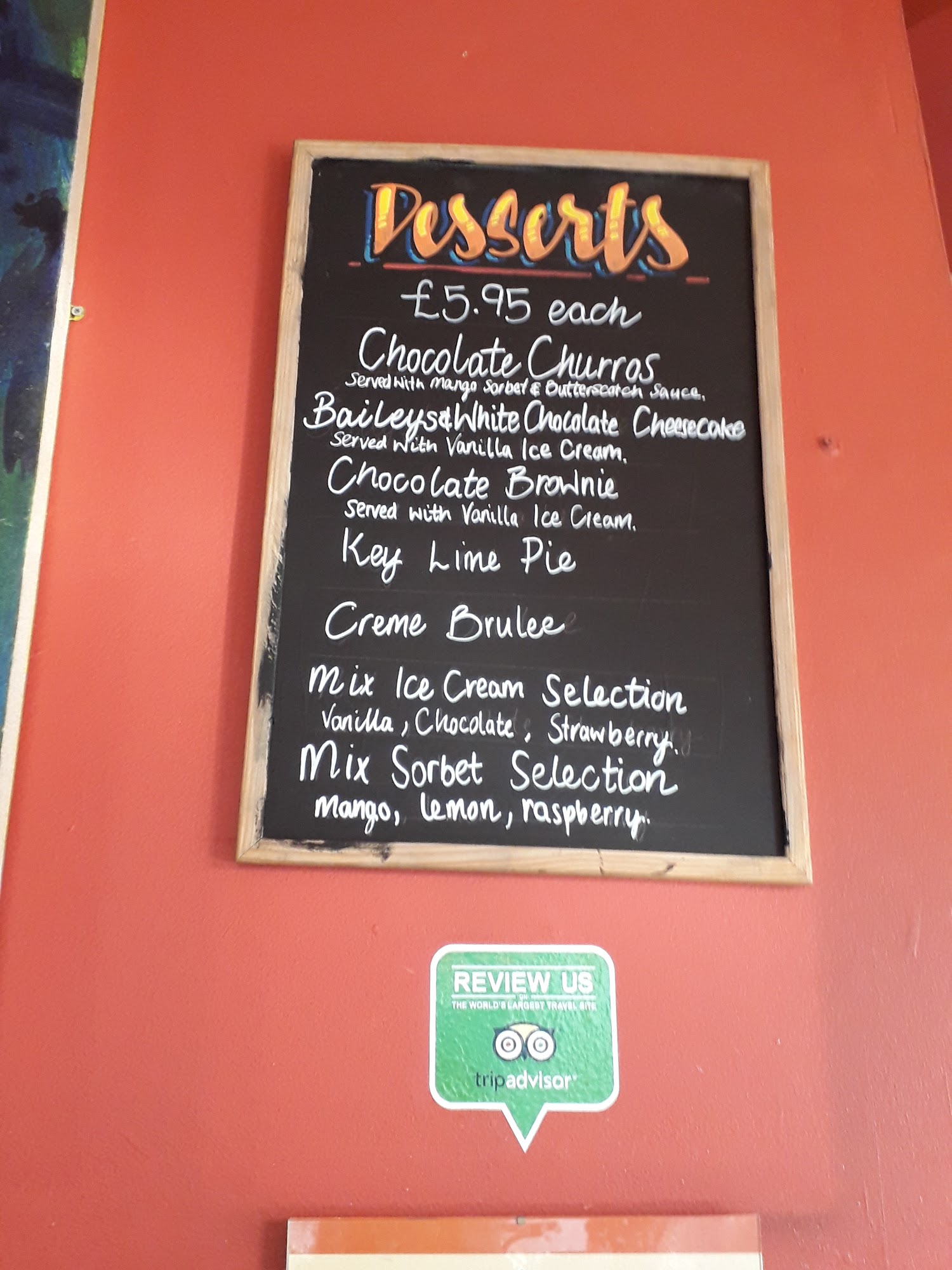 Lorenzos Menu