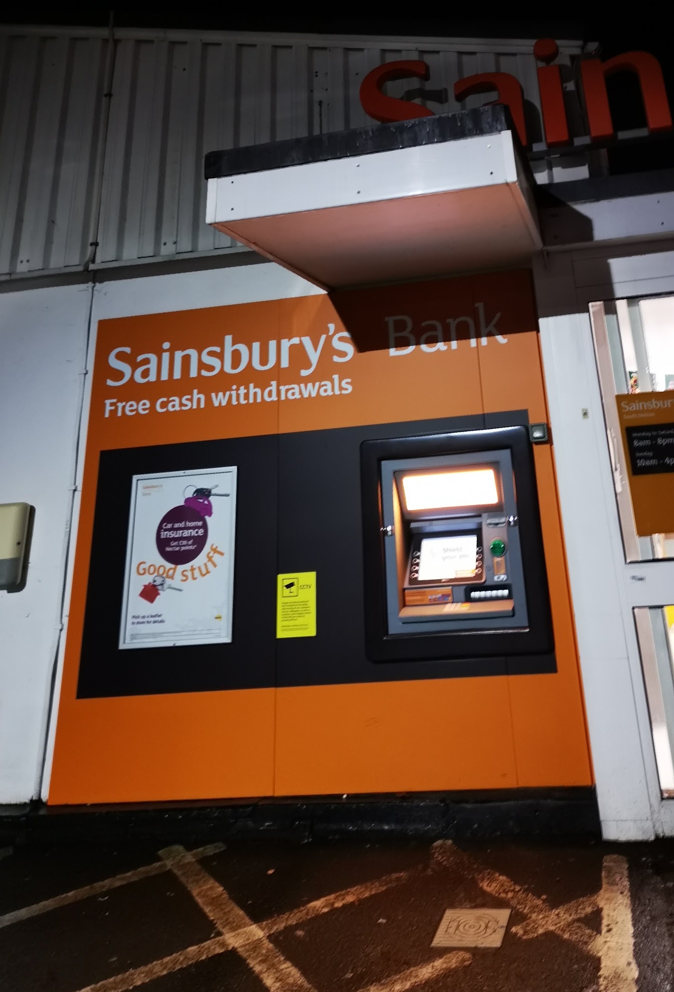 Sainsbury's Bank ATM
