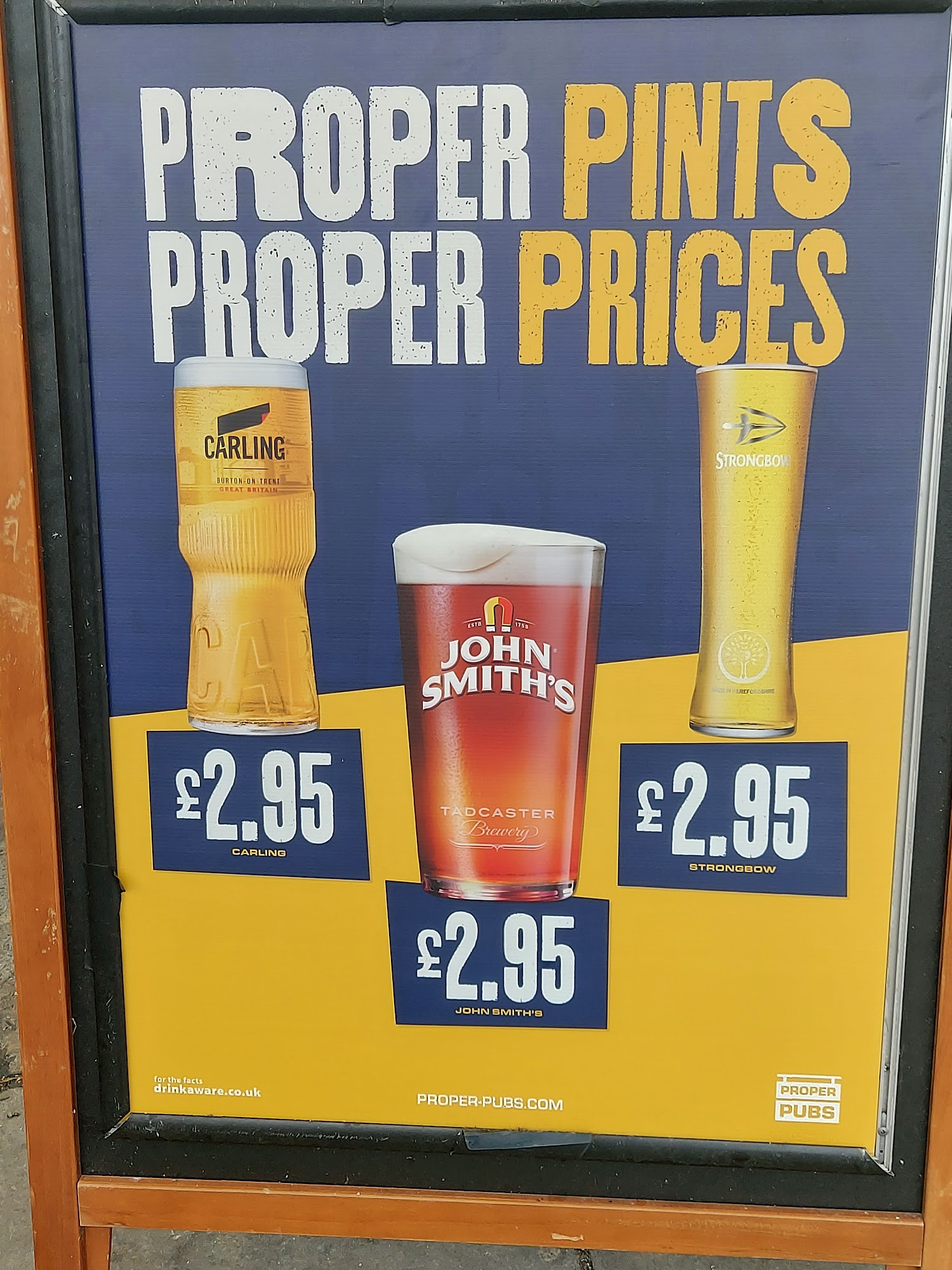 The Royal George Tavern Menu