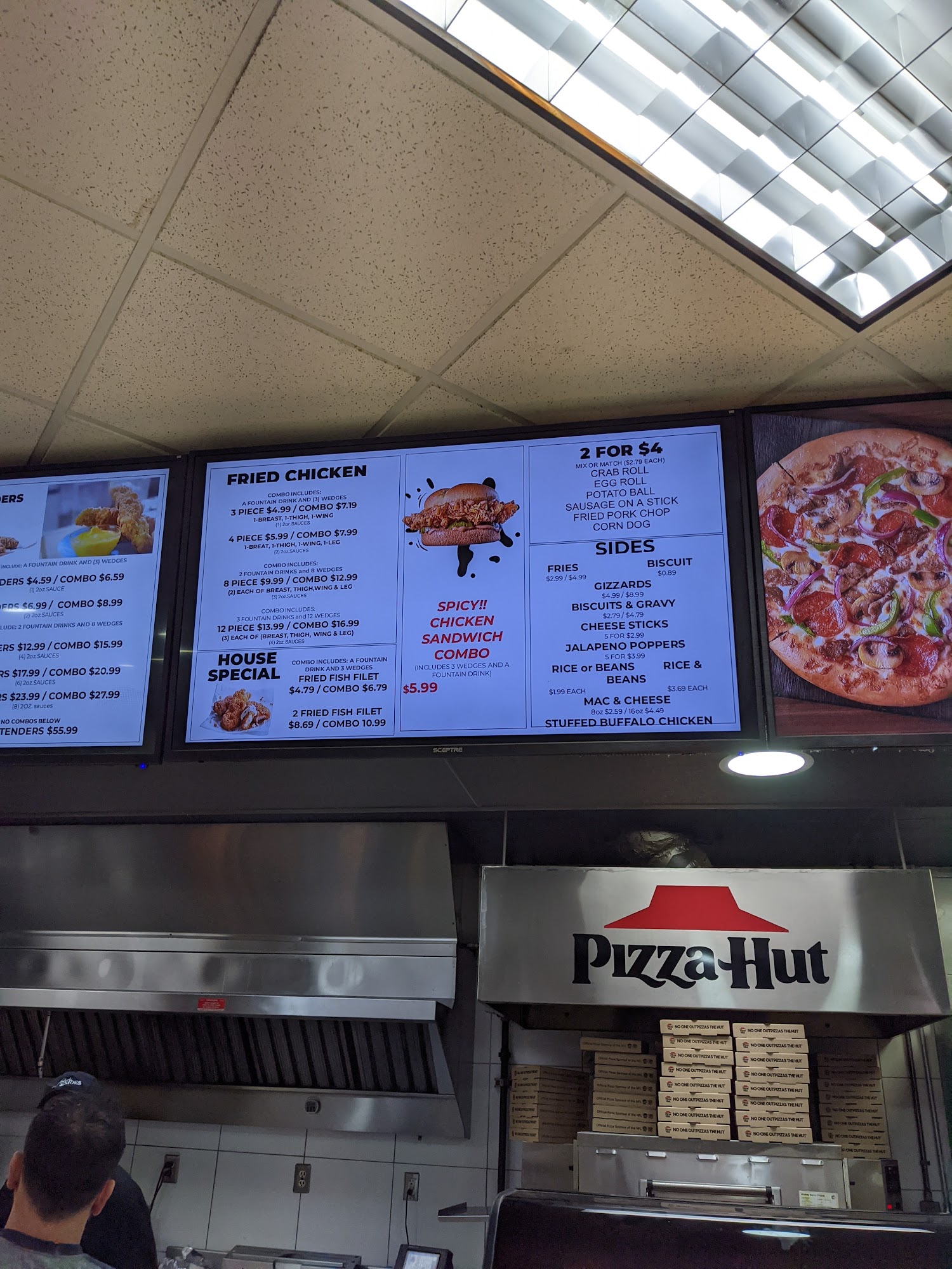 Pizza Hut Express Menu