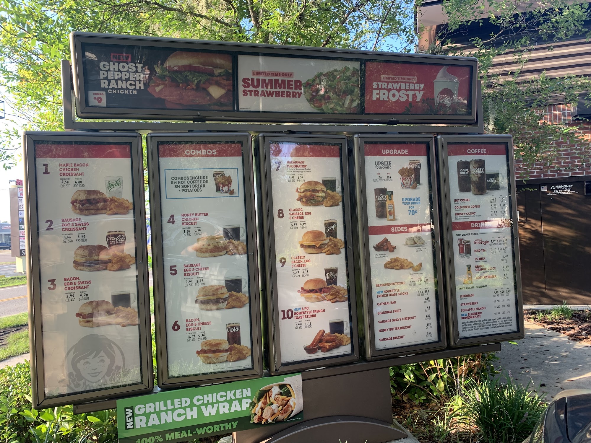 Wendy's Menu