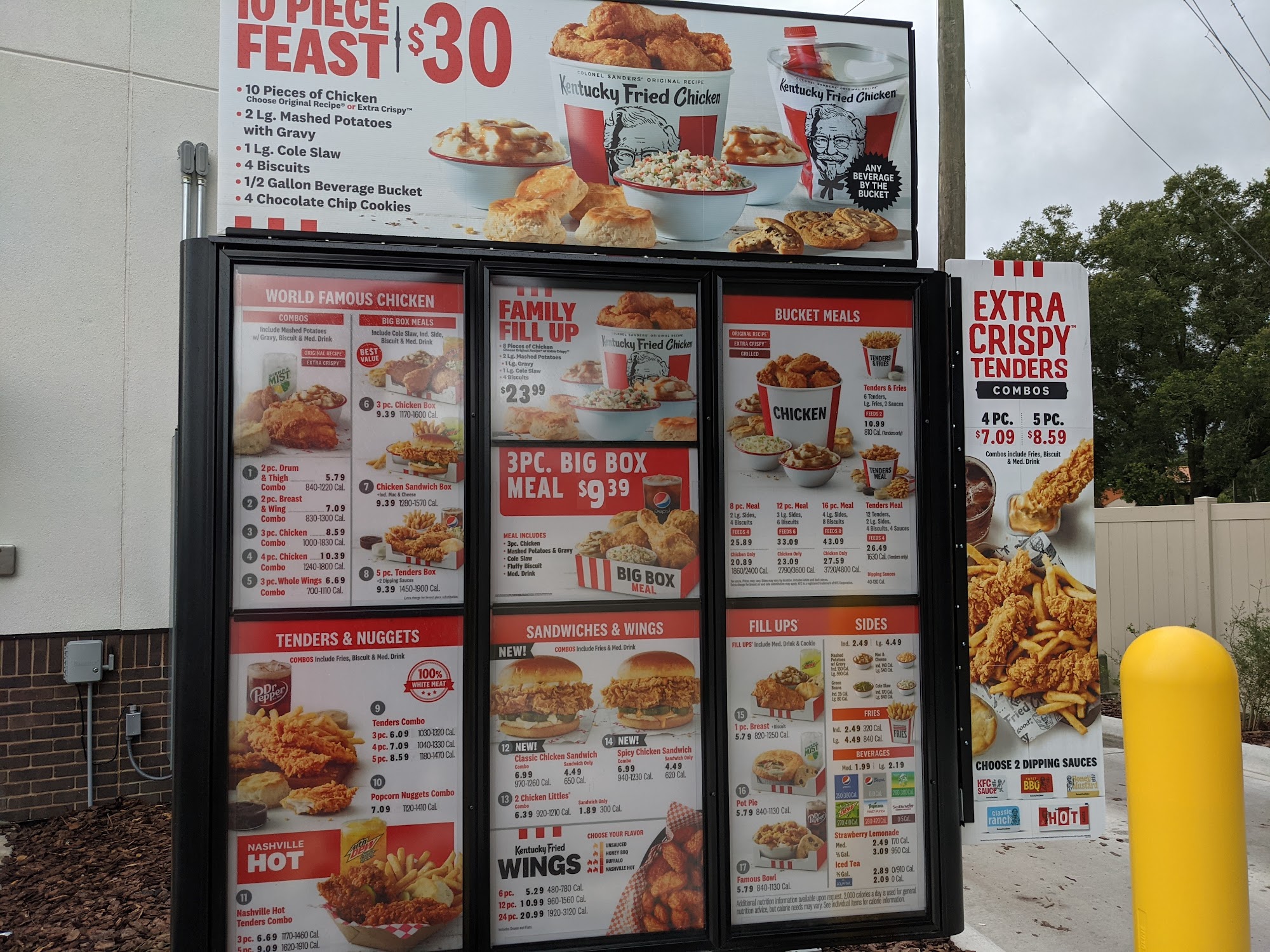 KFC Menu