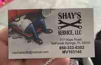 Shay's service