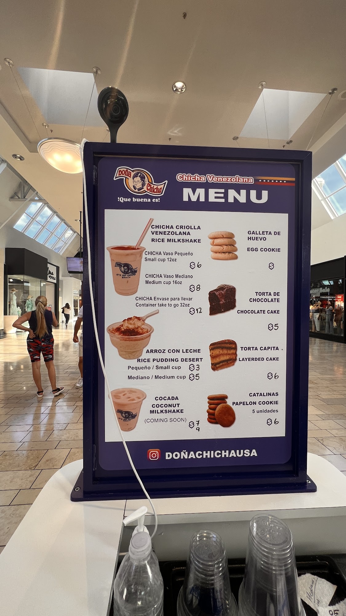 Doña Chicha Menu