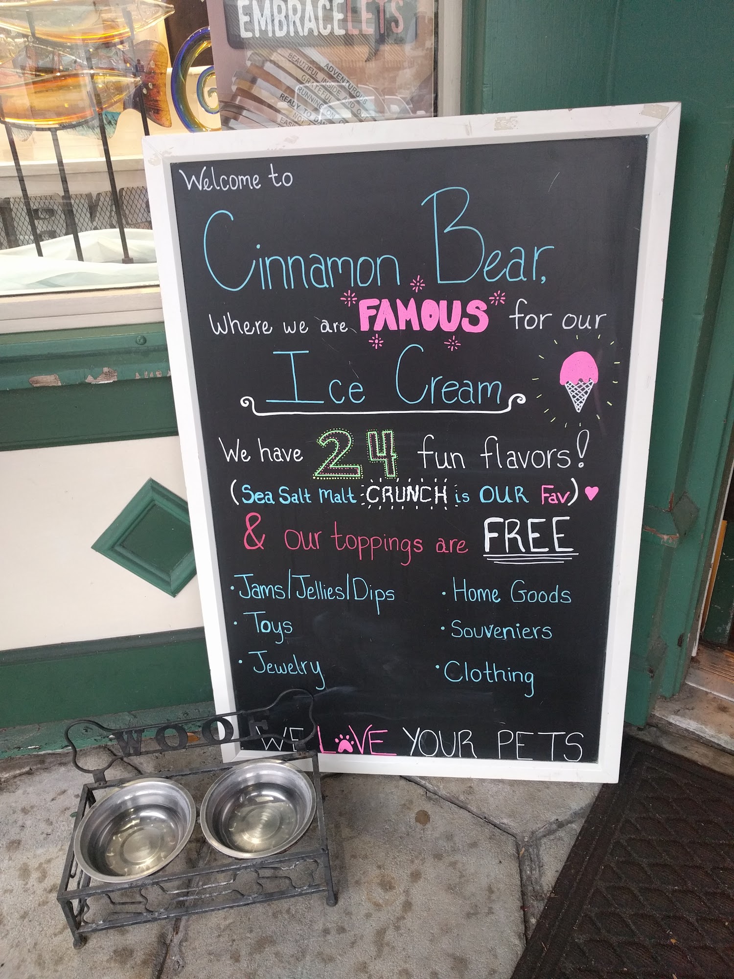 The Cinnamon Bear Country Store Menu