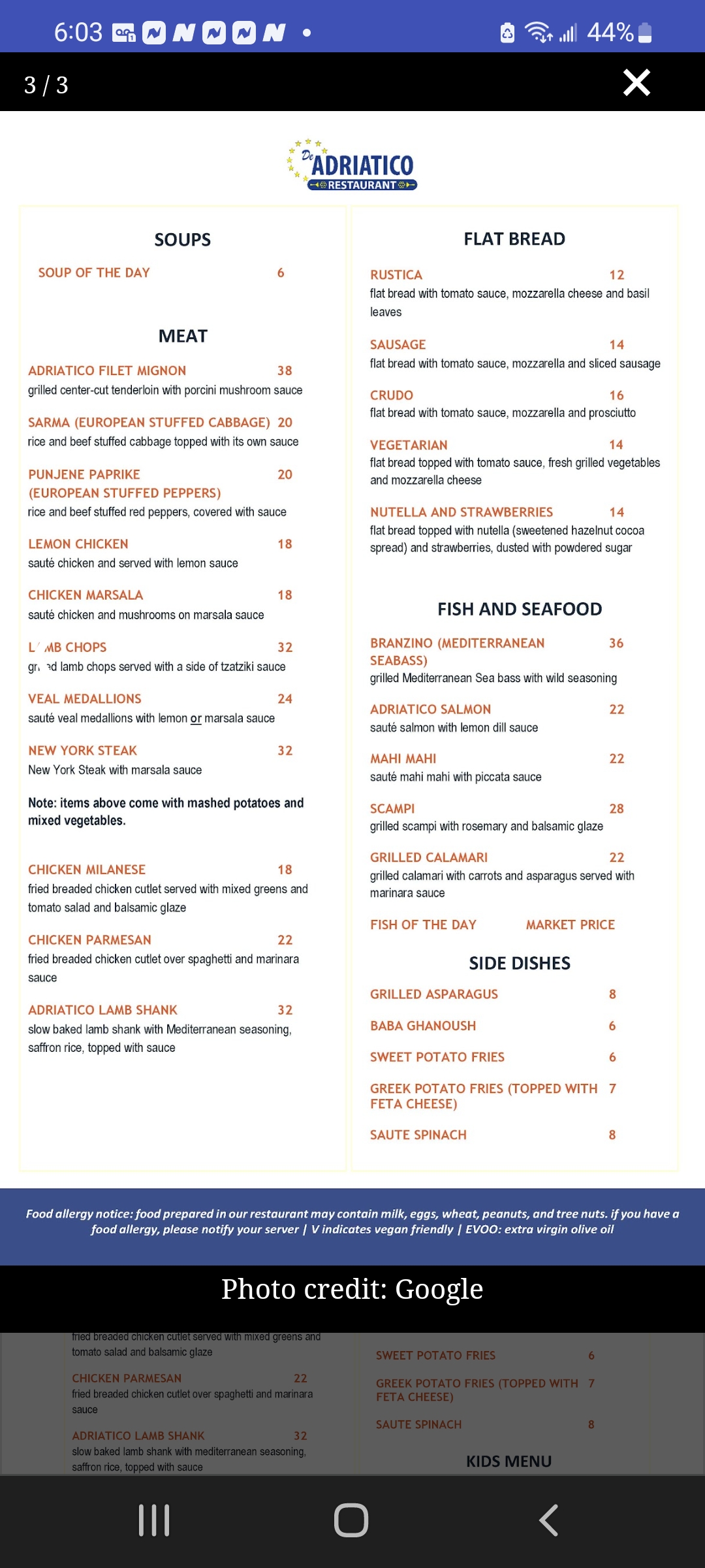 Photo credit: Restaurantji