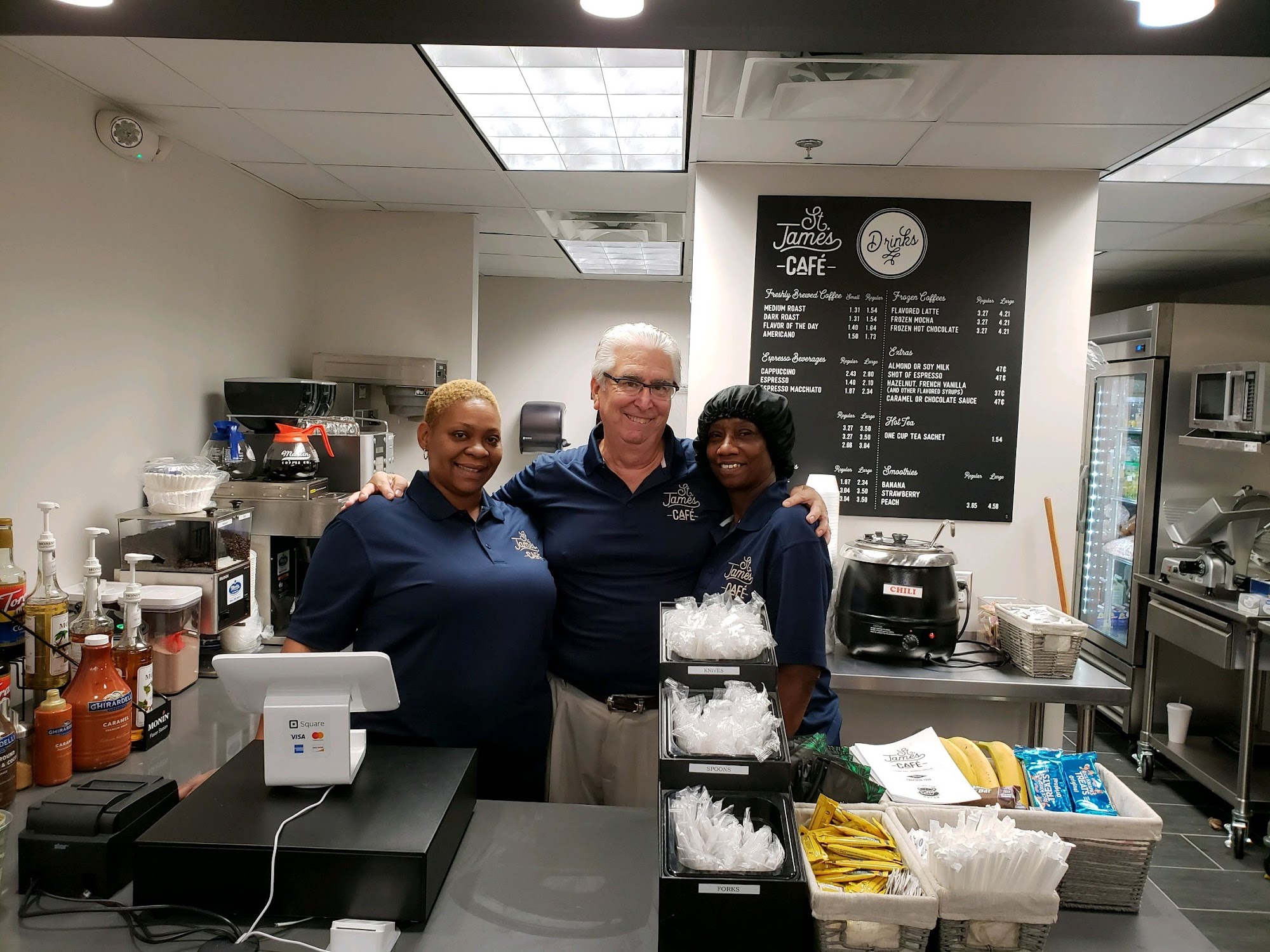 St. James Cafe Menu