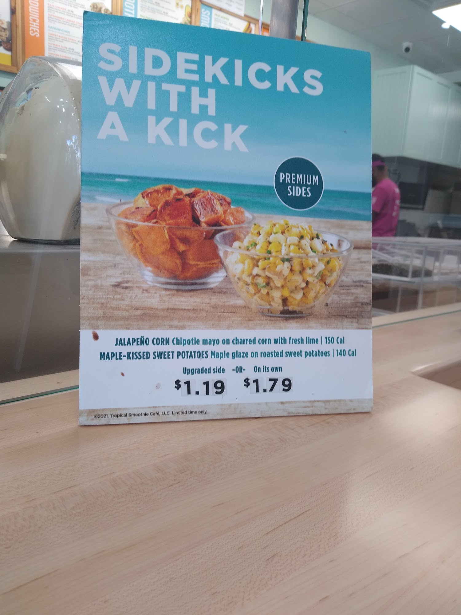 Tropical Smoothie Cafe Menu