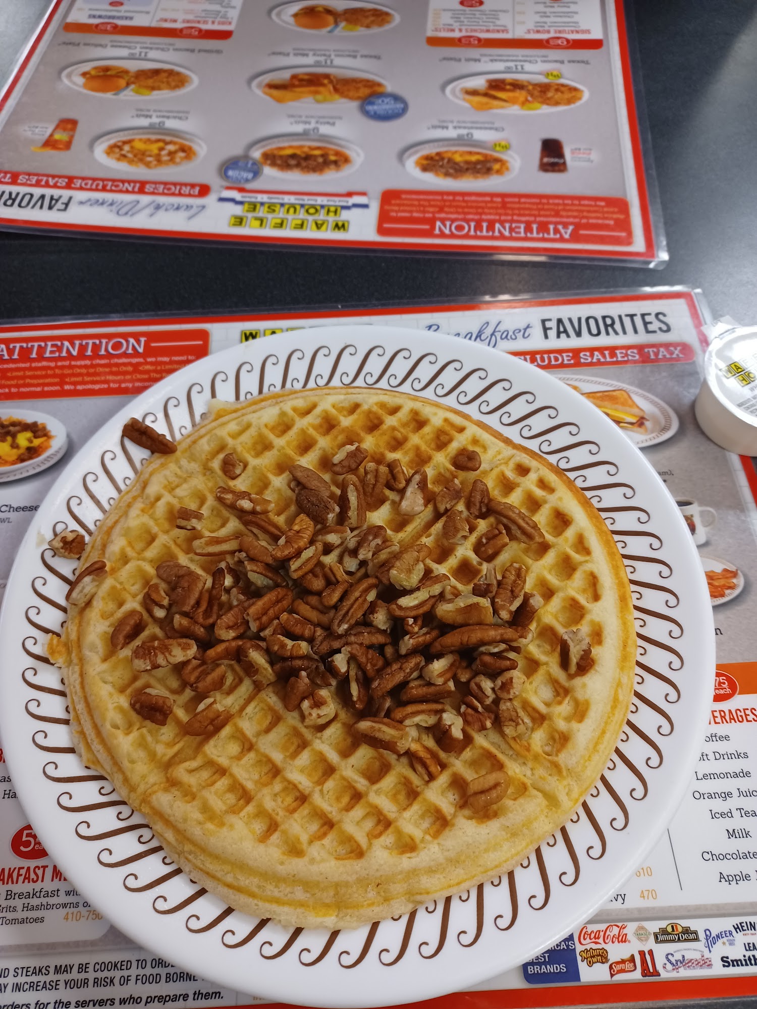 Waffle House Menu