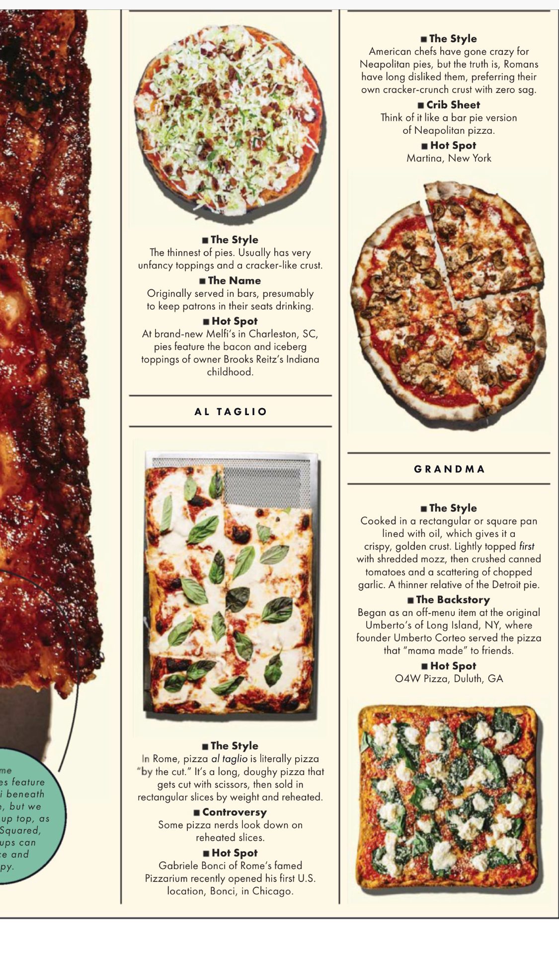 O4W Pizza South Beach Menu