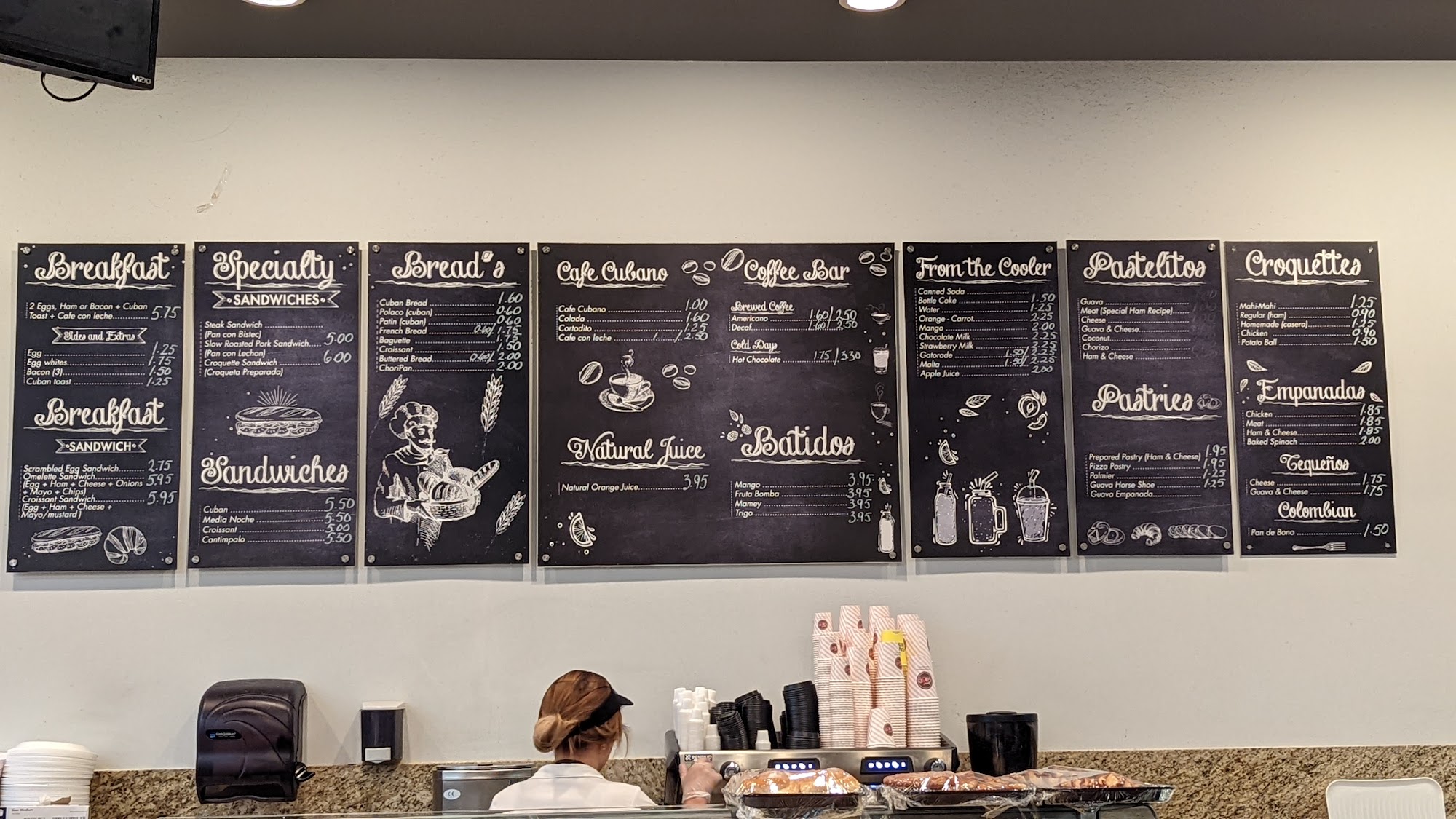 Party Cake Bakery Menu