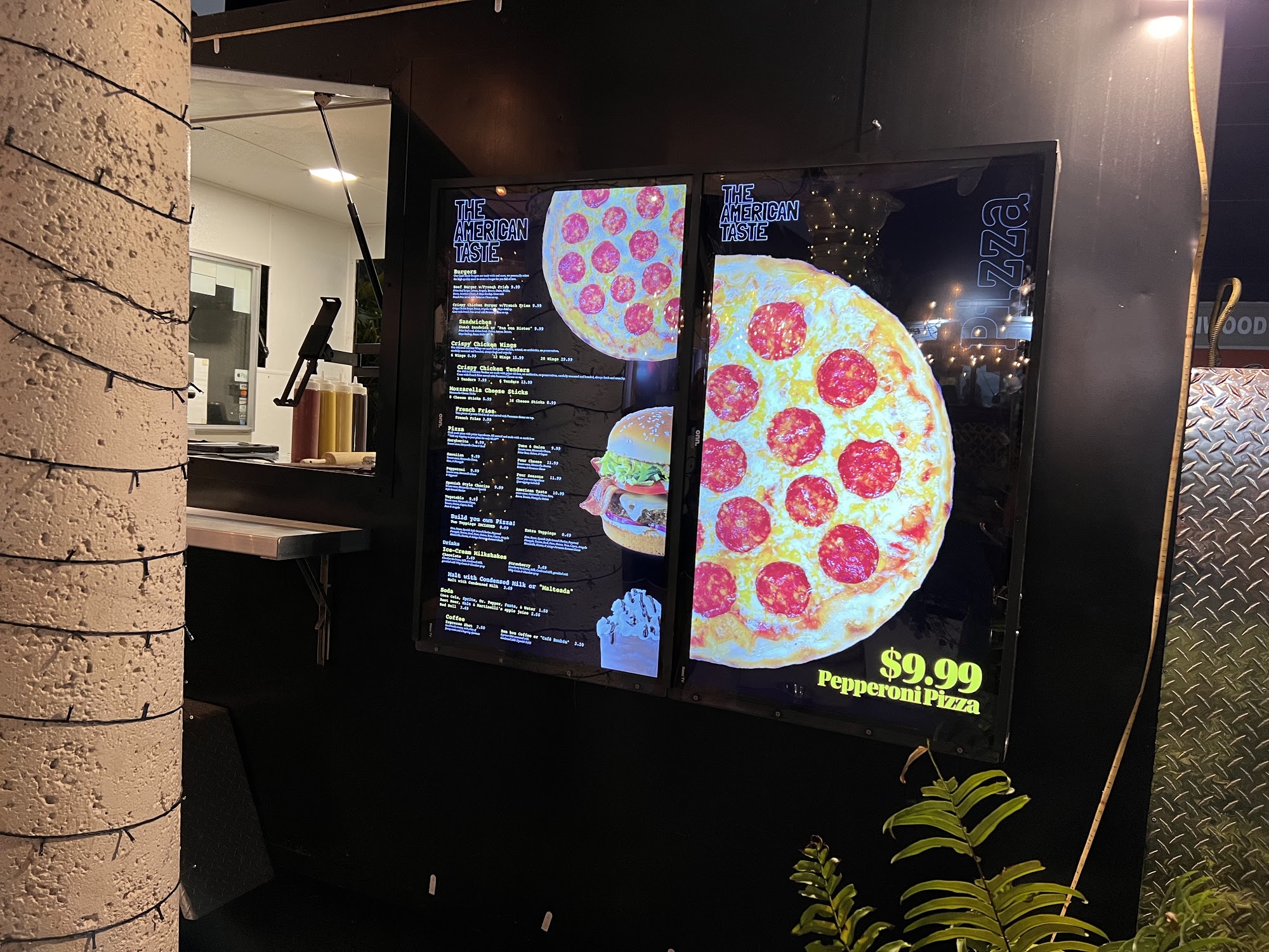 Food truck Menu