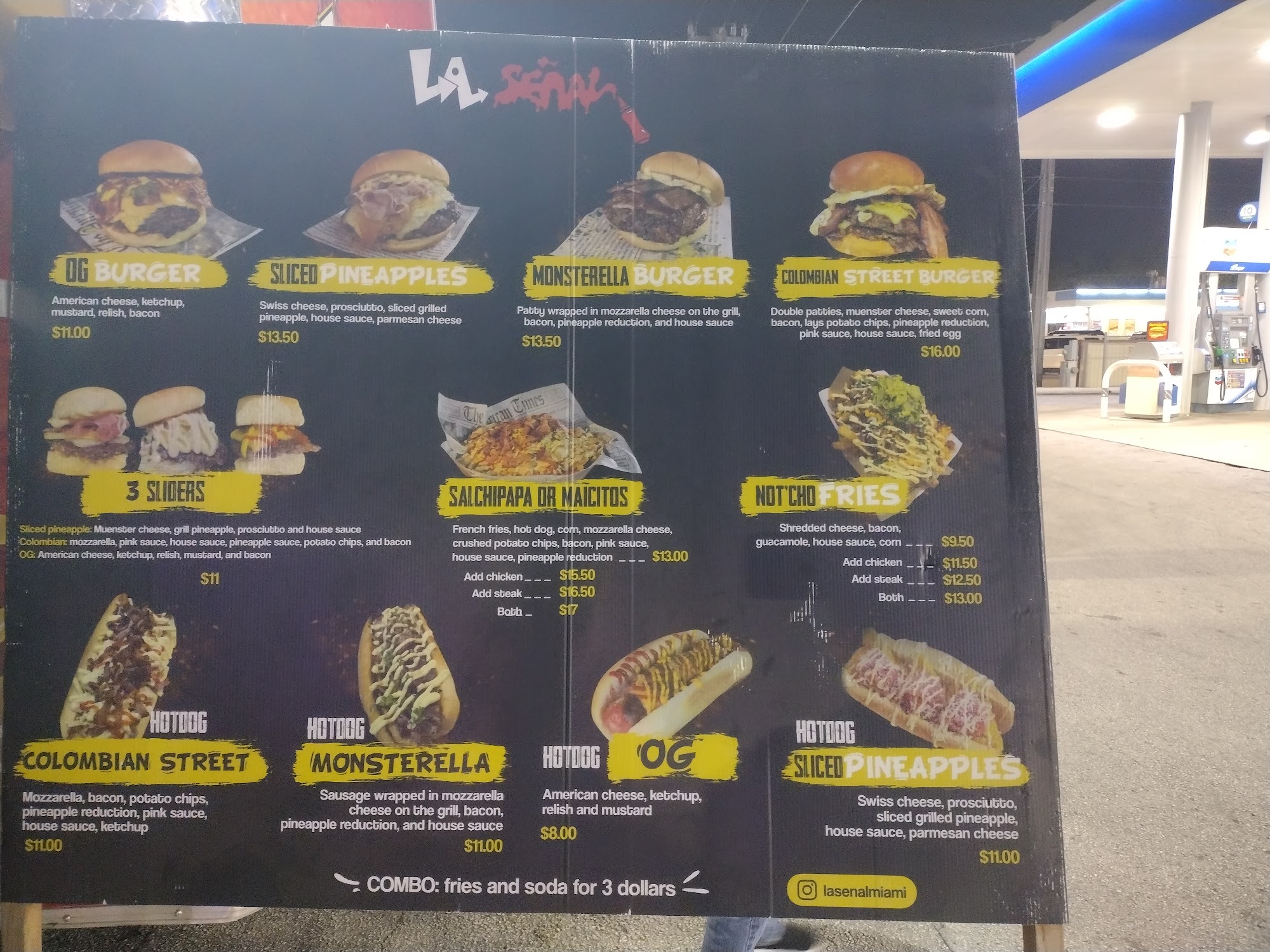 La Señal Menu