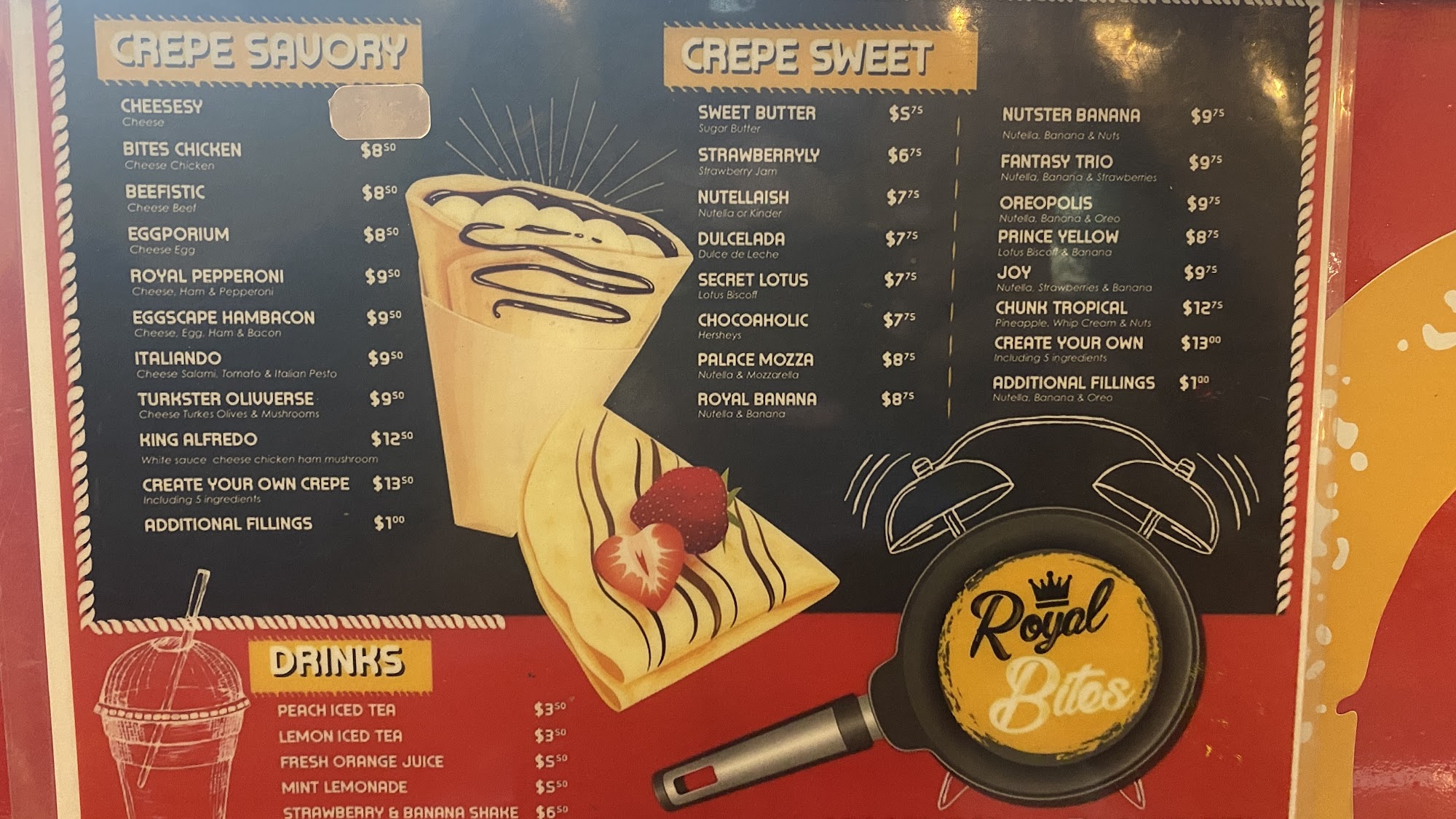 royalbites Menu