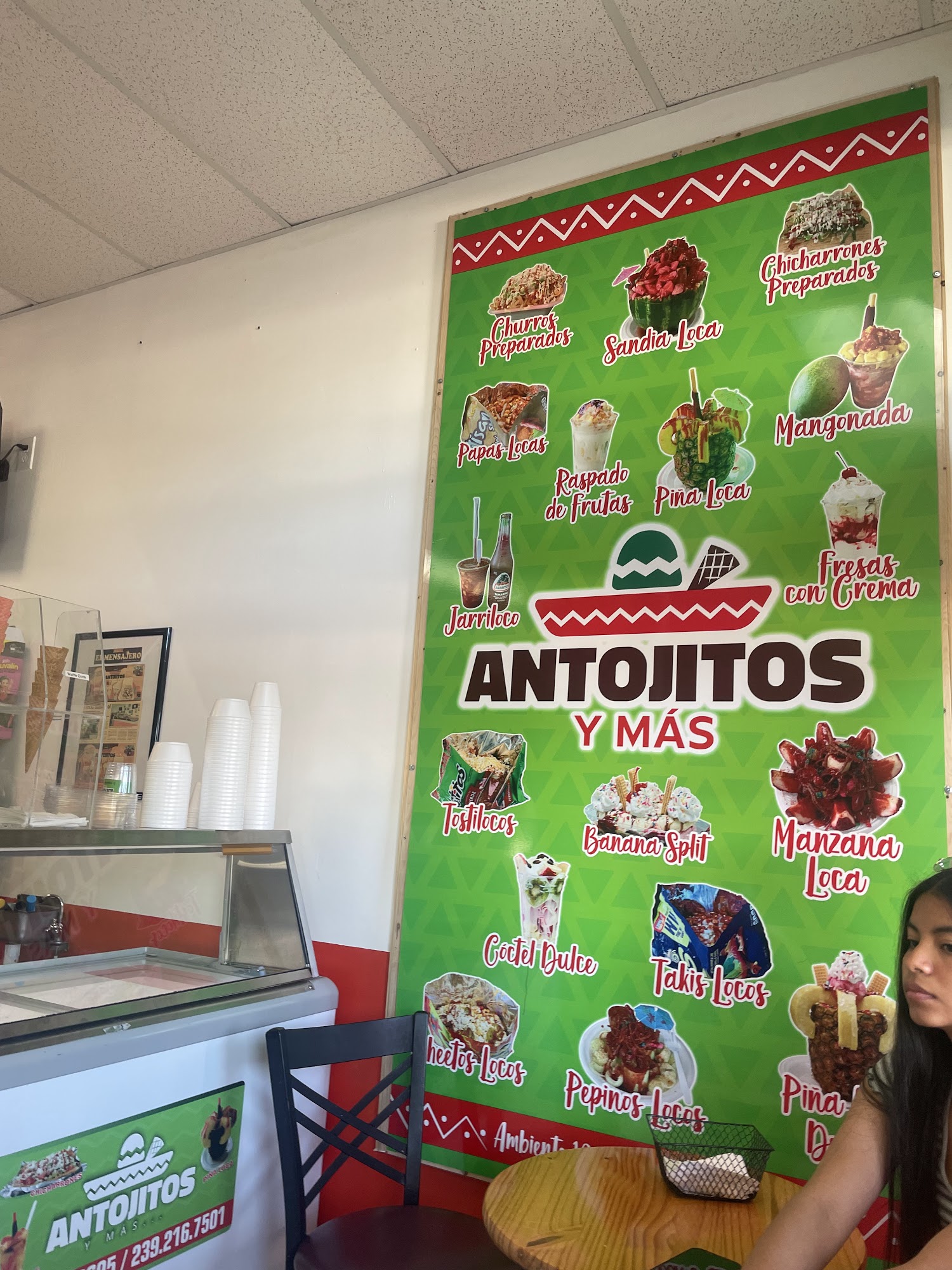 Antojitos Y Mas Menu