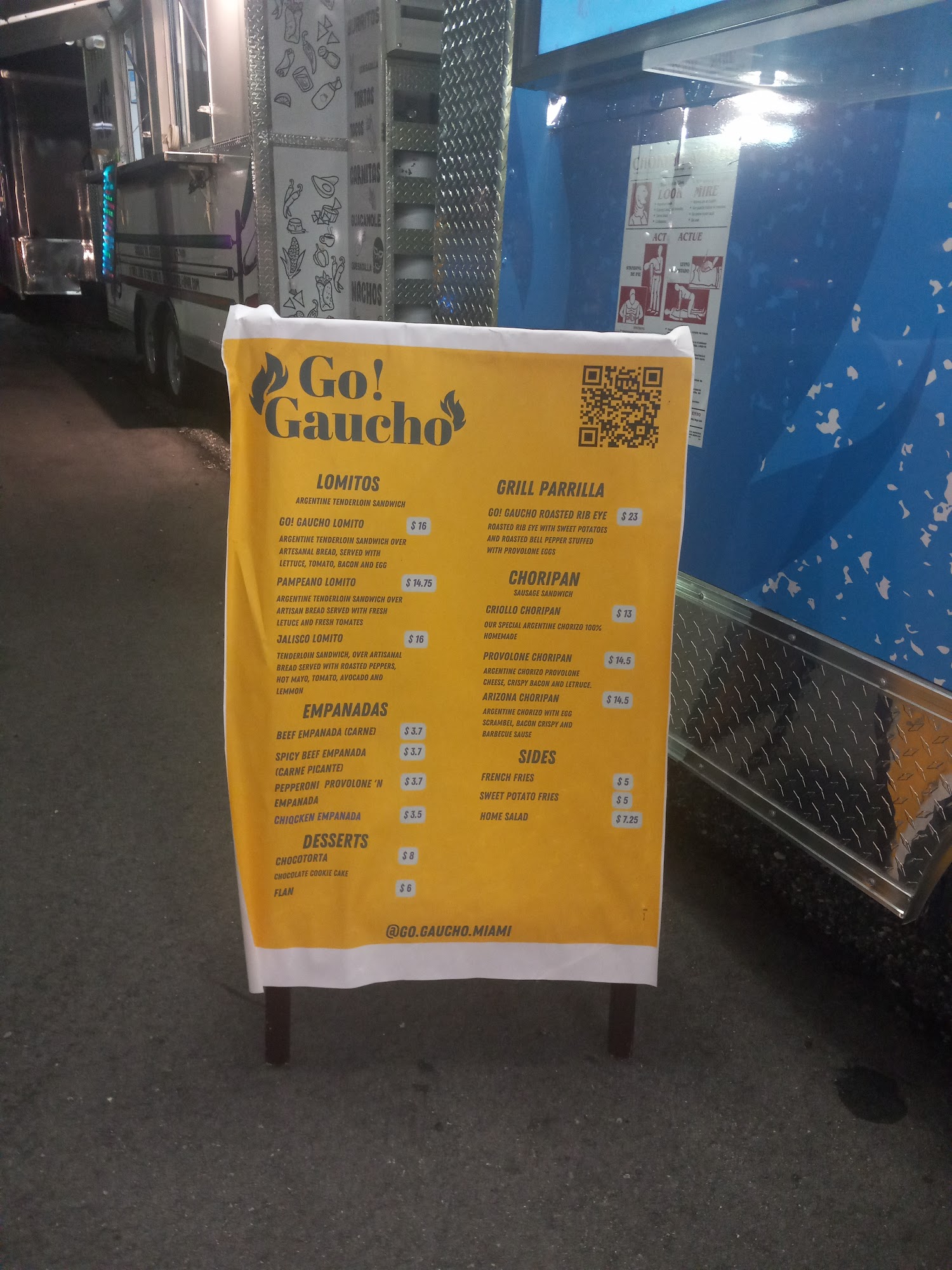 The NoMI Village Menu