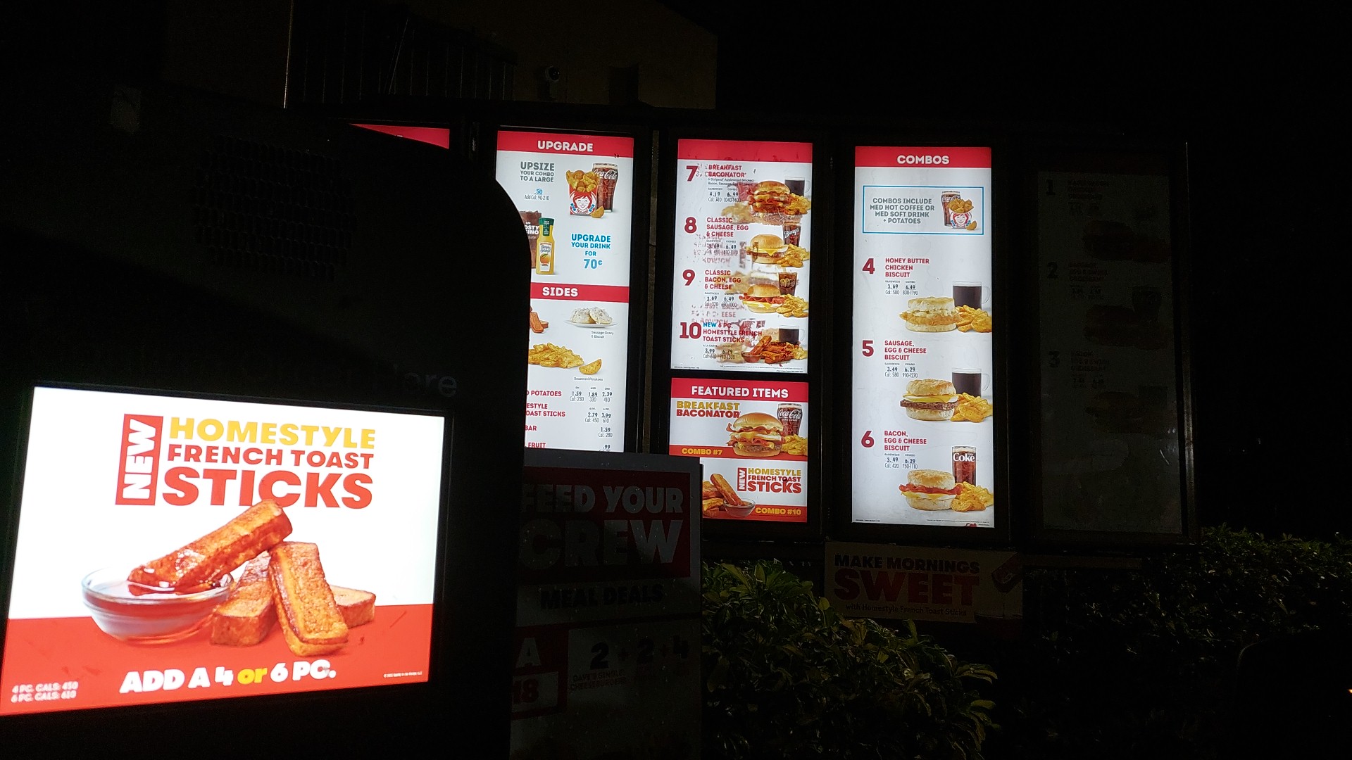 Wendy's Menu