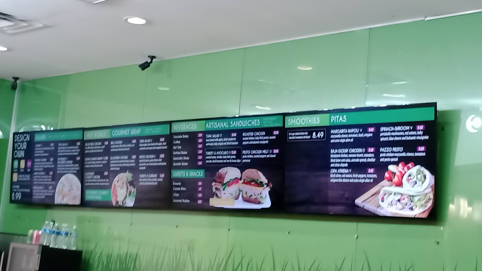 Fresh Food Fast Menu