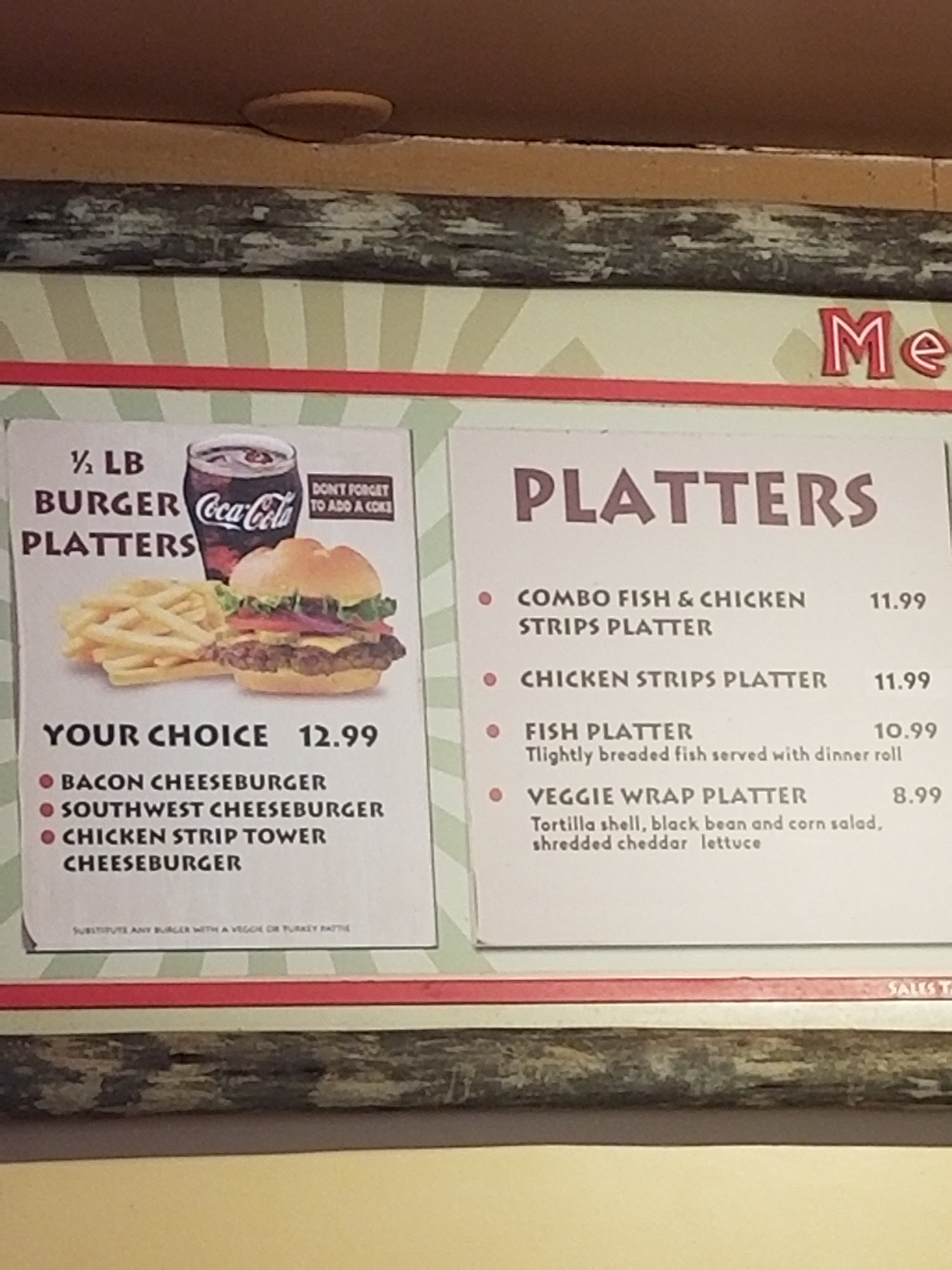 Busch Gardens Tampa Bay Menu