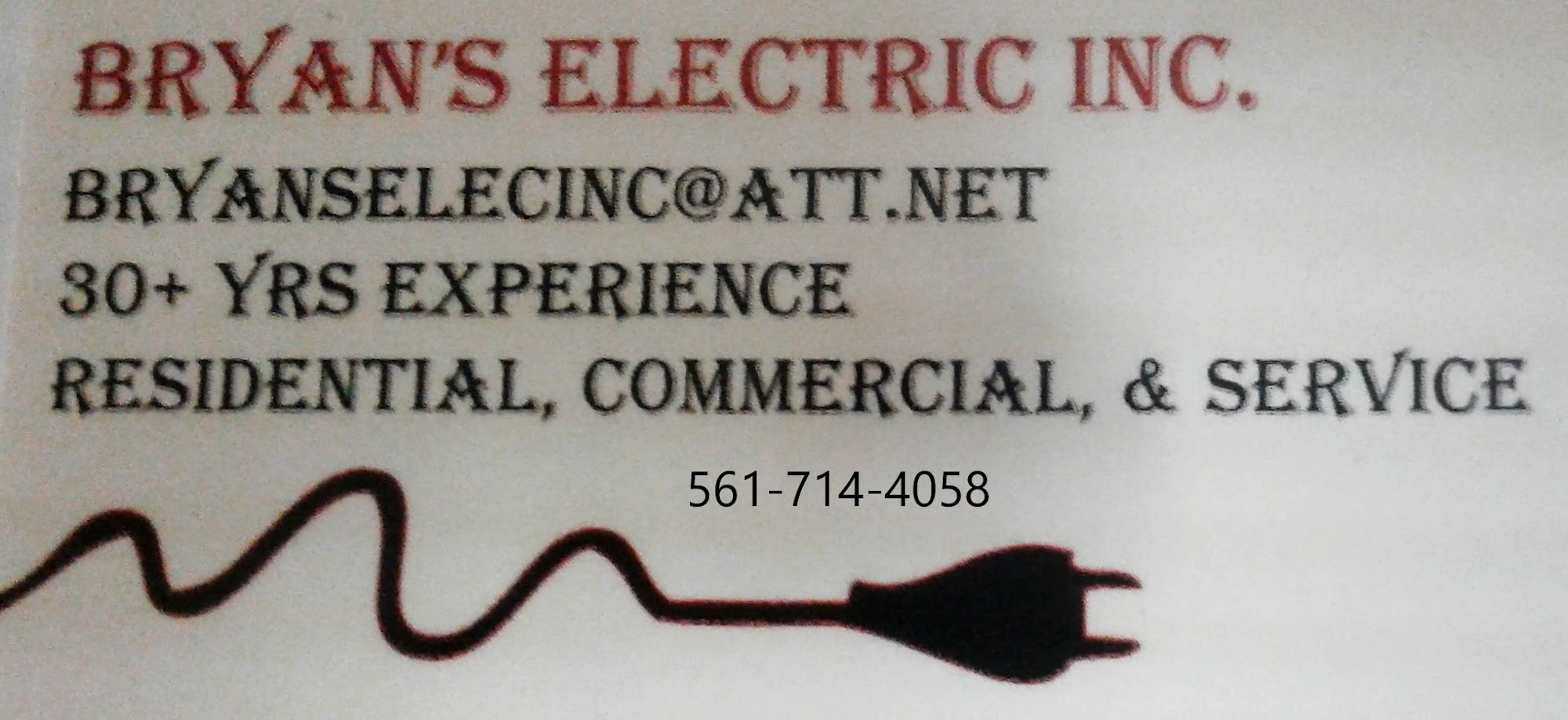 Bryans Electric Inc.