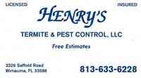Henry's Termite & Pest Control