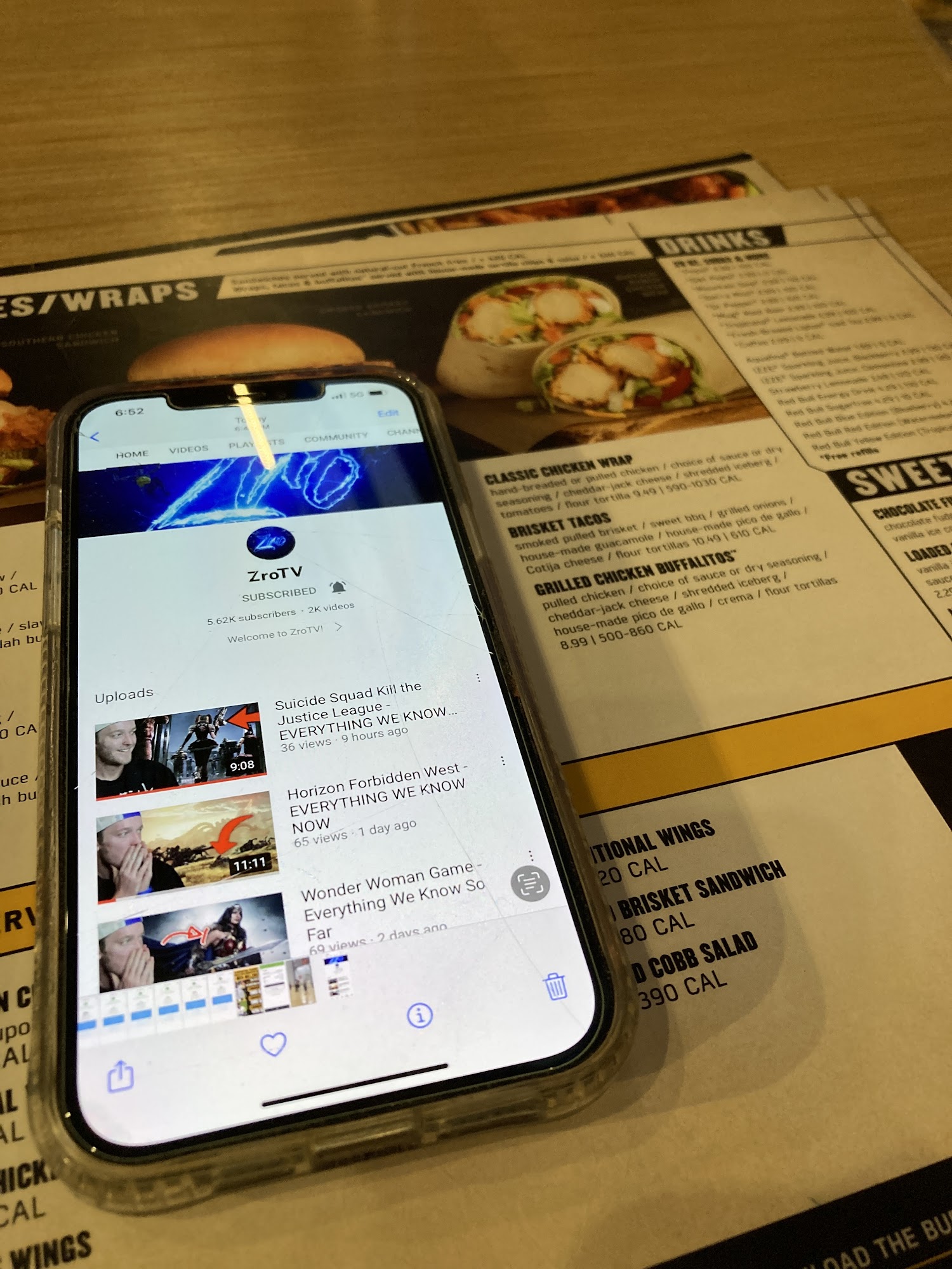 Buffalo Wild Wings 'GO' - Alliance Kitchen Menu