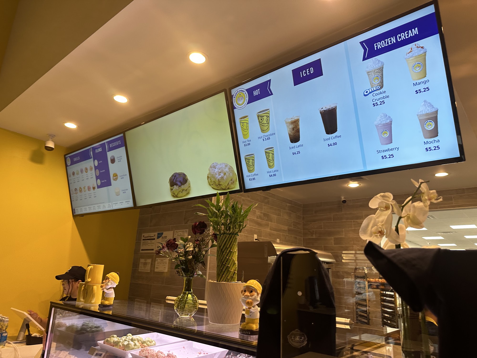 Beard Papa's Duluth Menu