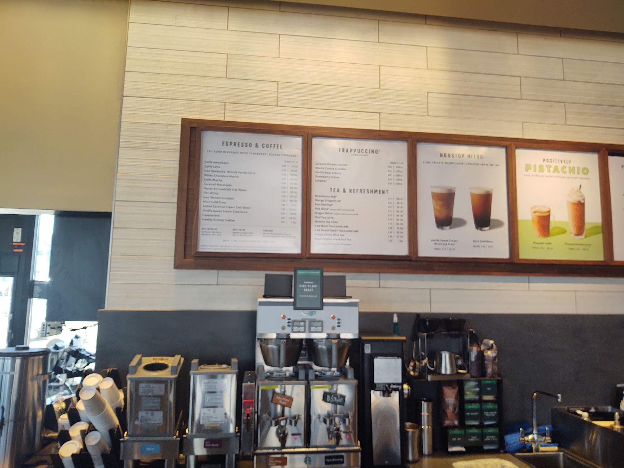 Starbucks Menu