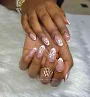 Pink and White Nails Spa