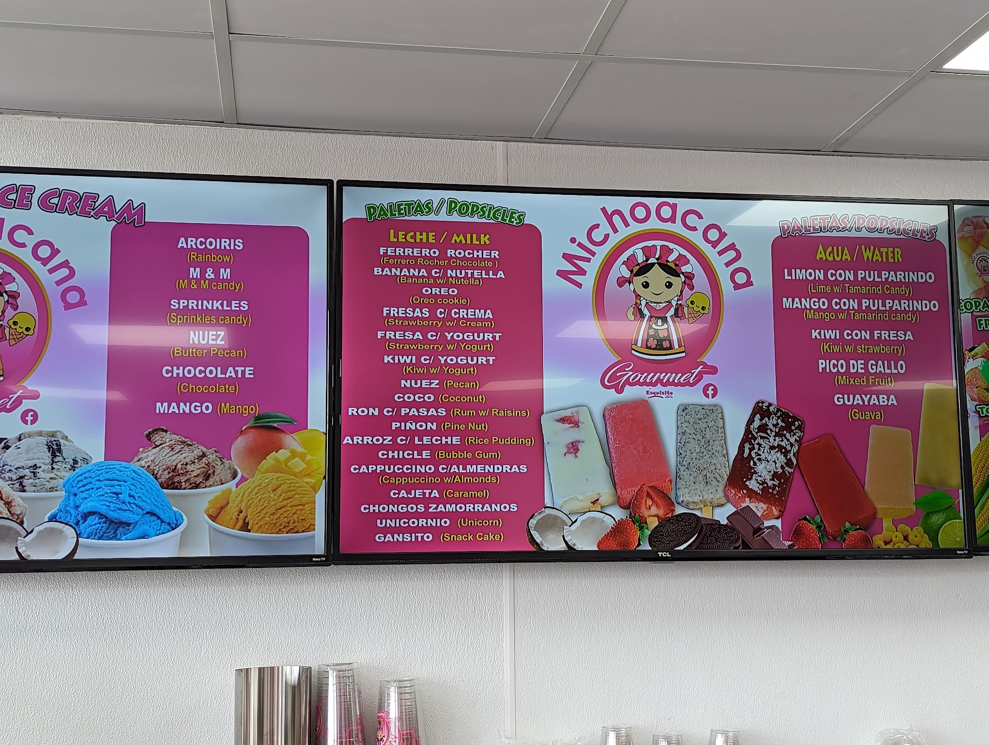 Michoacana Gourmet - Winder Menu
