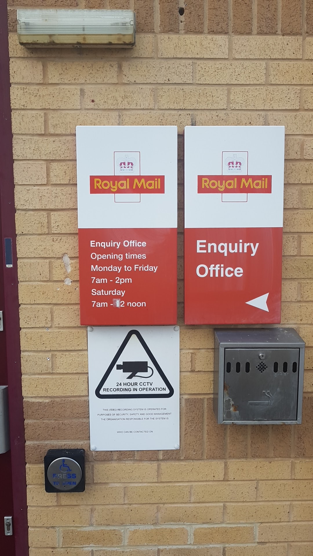 Royal Mail (no postbox)