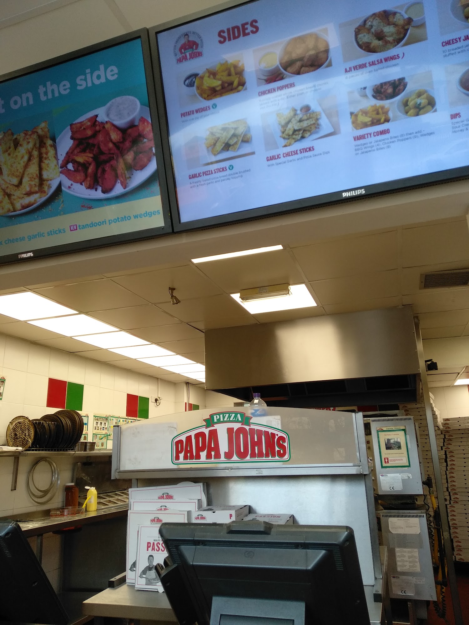 Papa Johns Pizza Menu